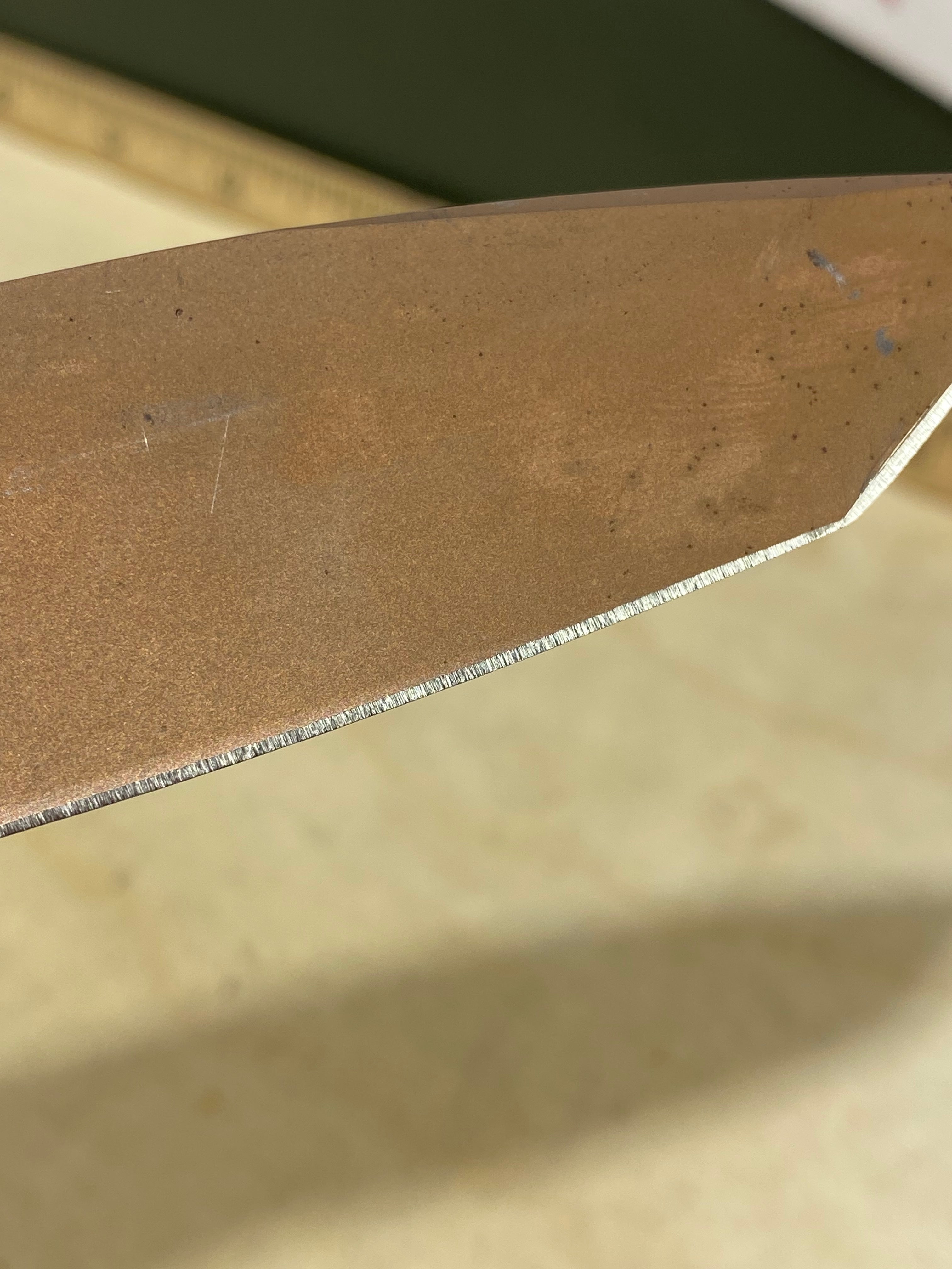 CRKT #-57. Light usage. Dirty. Resharpened