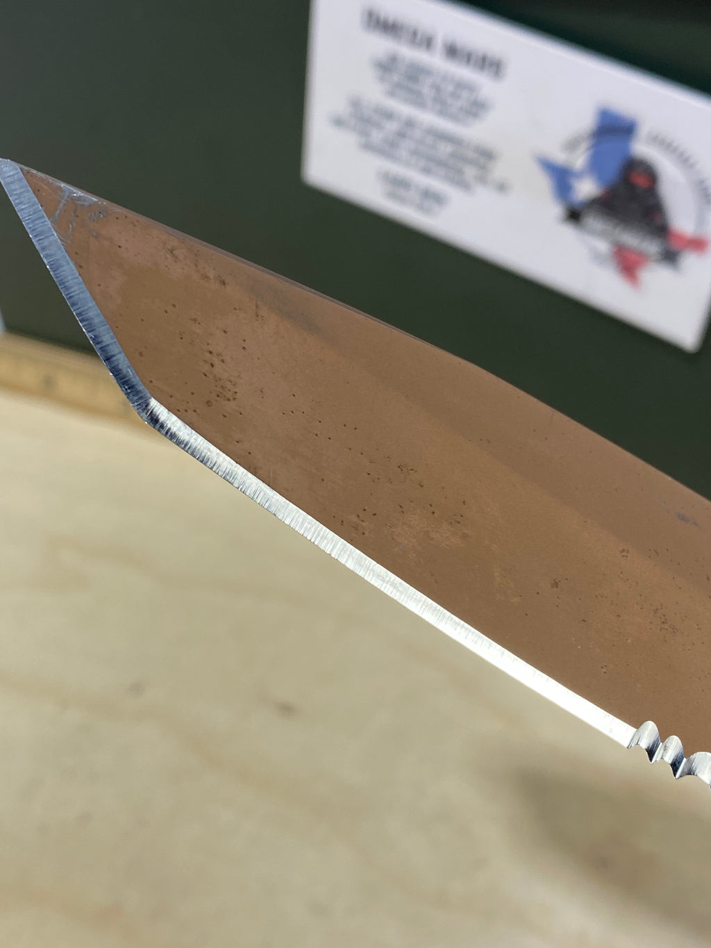 CRKT #-57. Light usage. Dirty. Resharpened