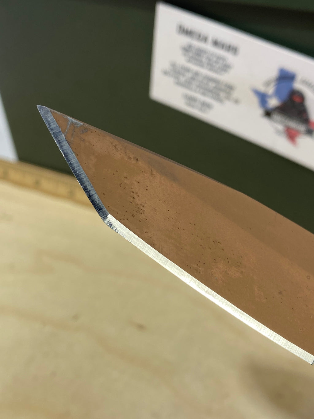 CRKT #-57. Light usage. Dirty. Resharpened