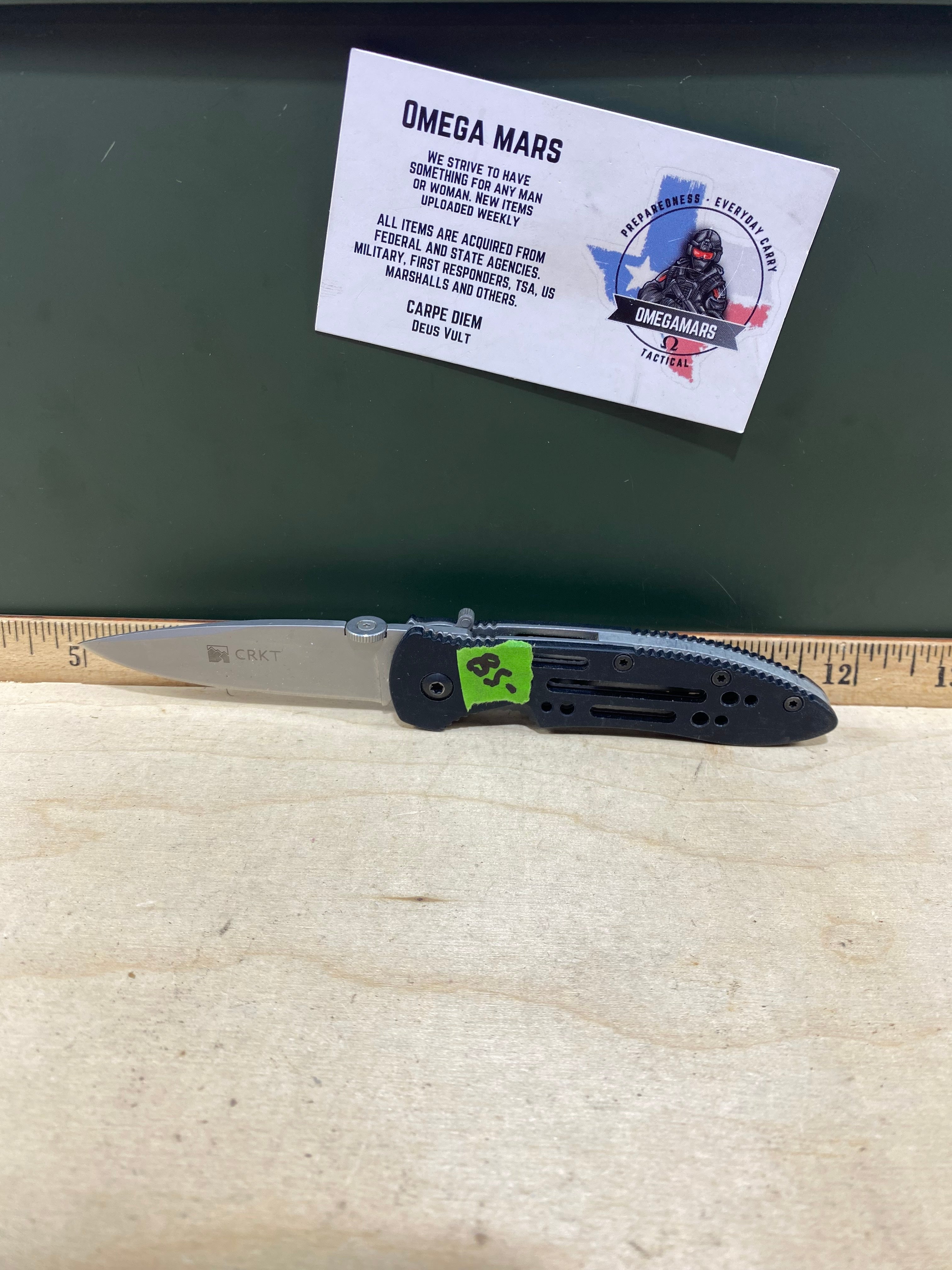 CRKT 6752 Crawford Point Guard #-58. Light usage. Discontinued.