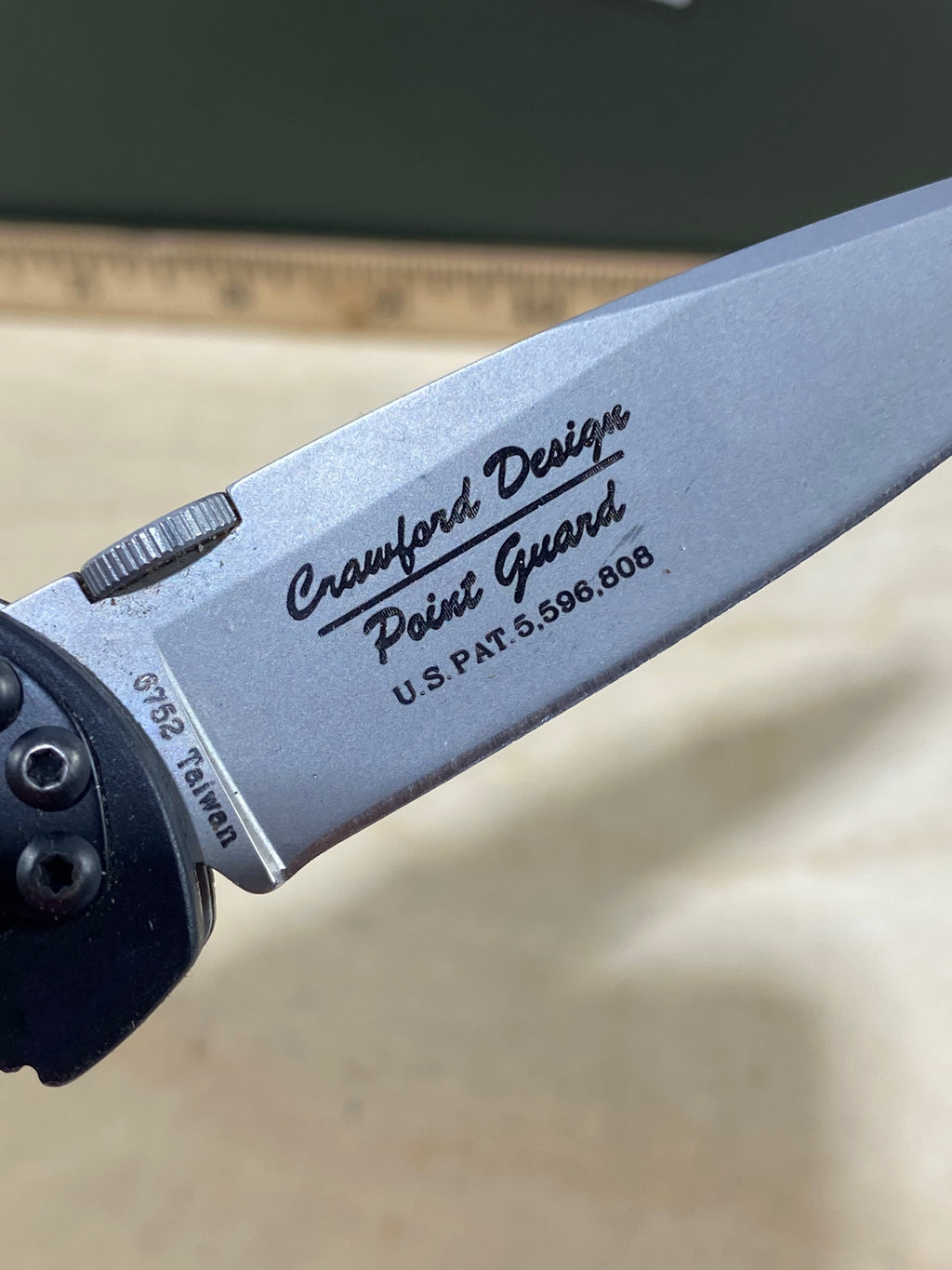 CRKT 6752 Crawford Point Guard #-58. Light usage. Discontinued.