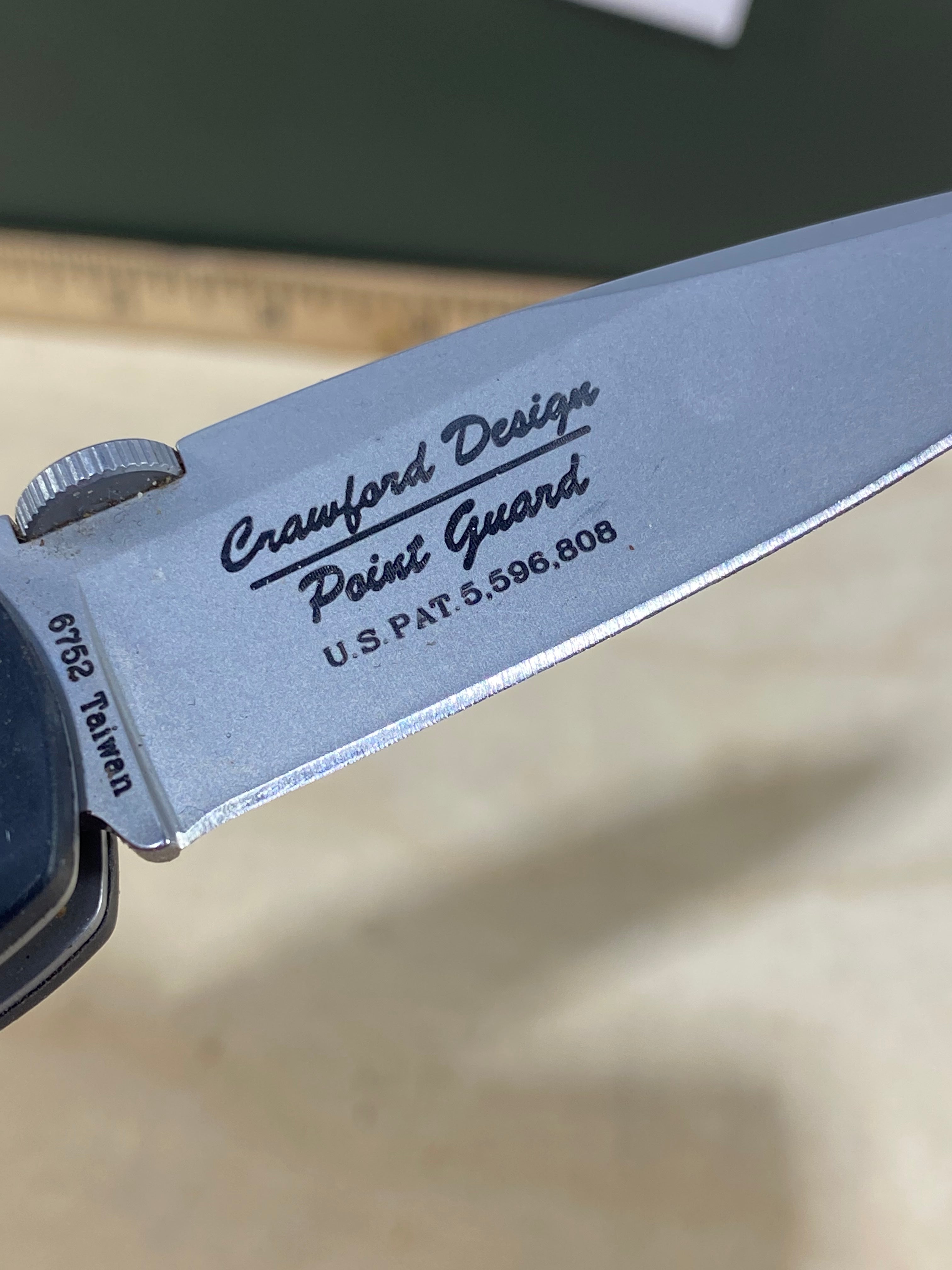 CRKT 6752 Crawford Point Guard #-58. Light usage. Discontinued.