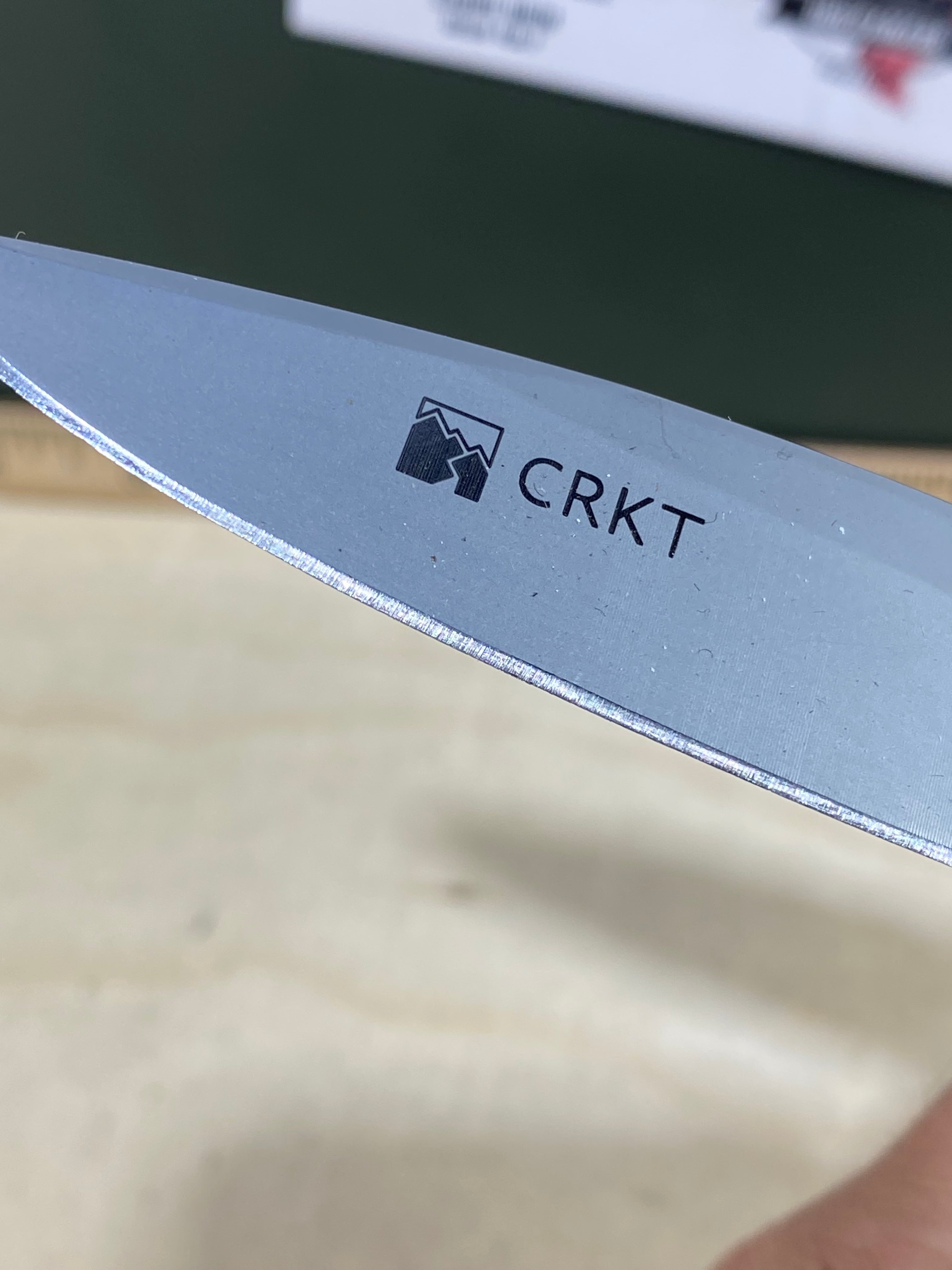 CRKT 6752 Crawford Point Guard #-58. Light usage. Discontinued.