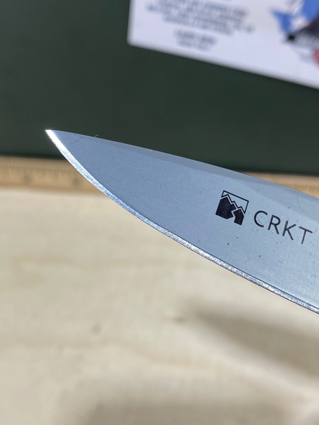 CRKT 6752 Crawford Point Guard #-58. Light usage. Discontinued.