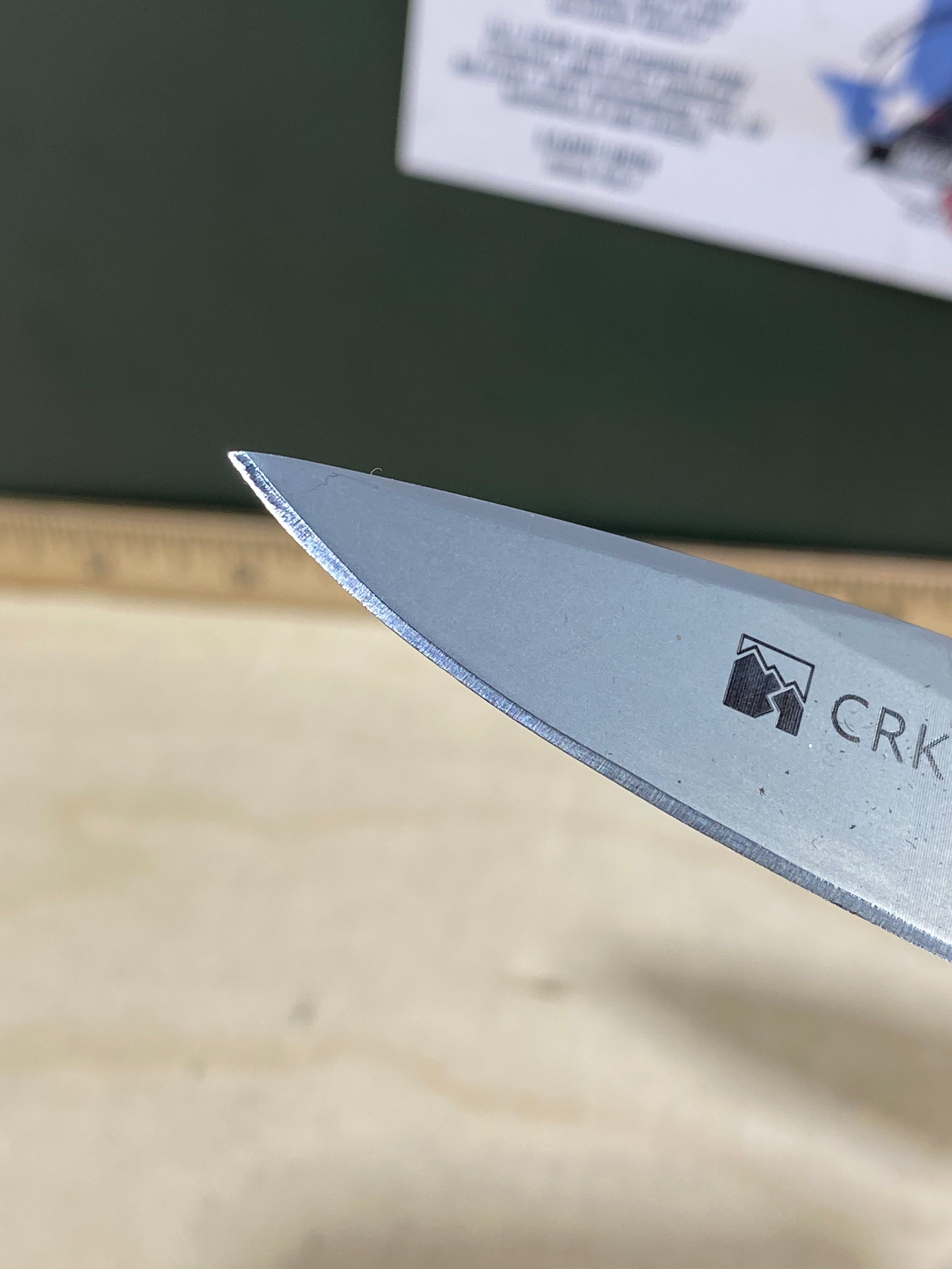 CRKT 6752 Crawford Point Guard #-58. Light usage. Discontinued.