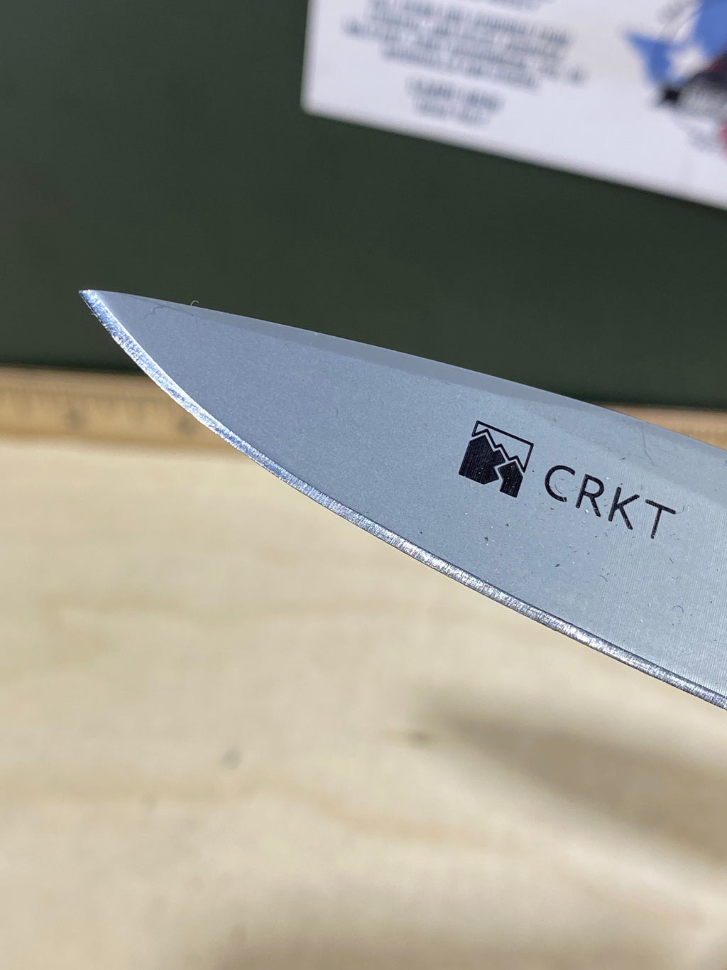 CRKT 6752 Crawford Point Guard #-58. Light usage. Discontinued.