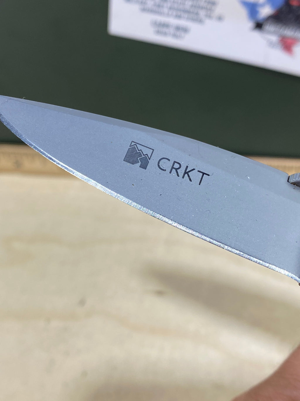 CRKT 6752 Crawford Point Guard #-58. Light usage. Discontinued.