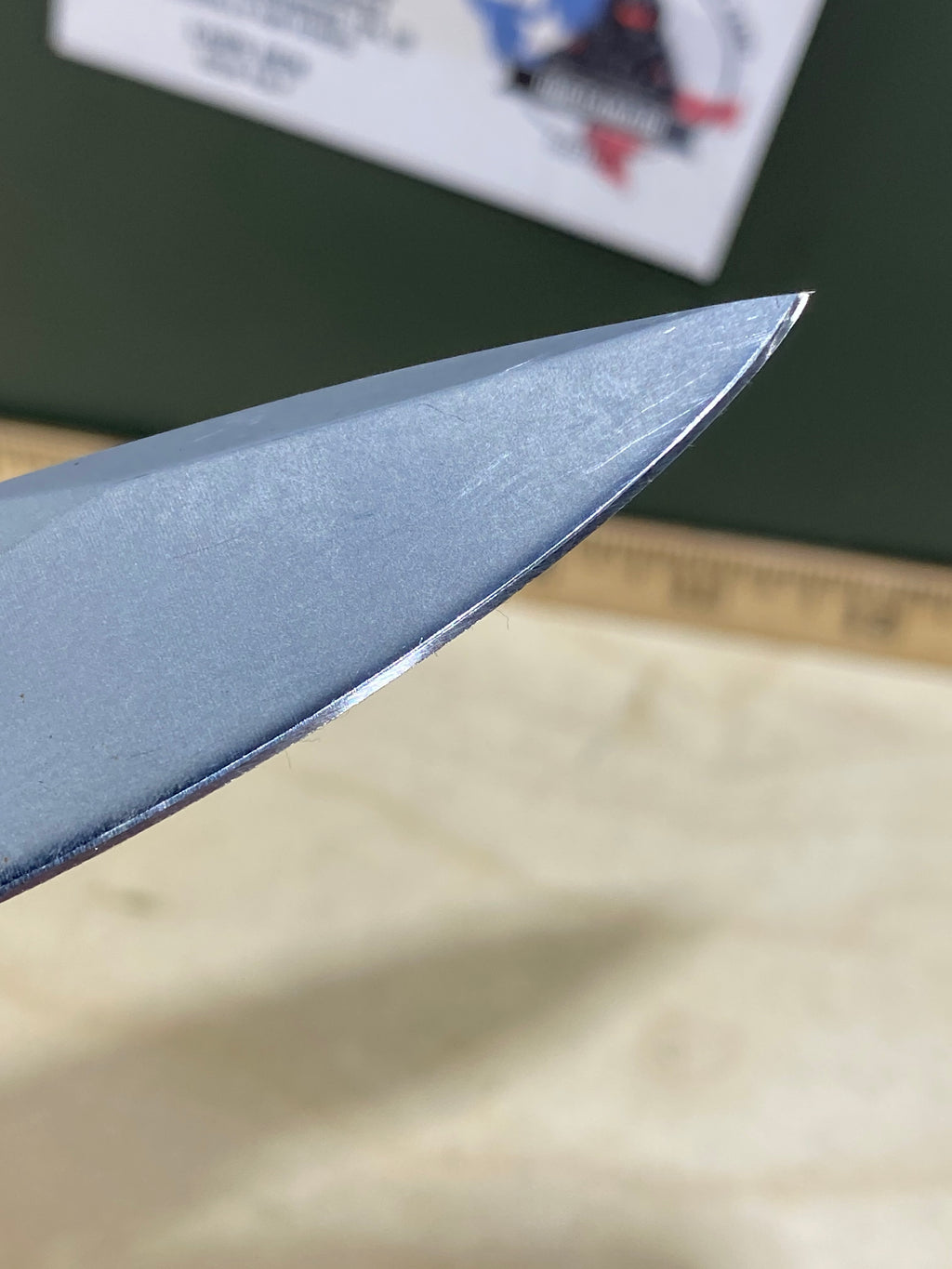 CRKT 6763 Crawford Point Guard #-59. Light usage. Dirty. Discontinued.