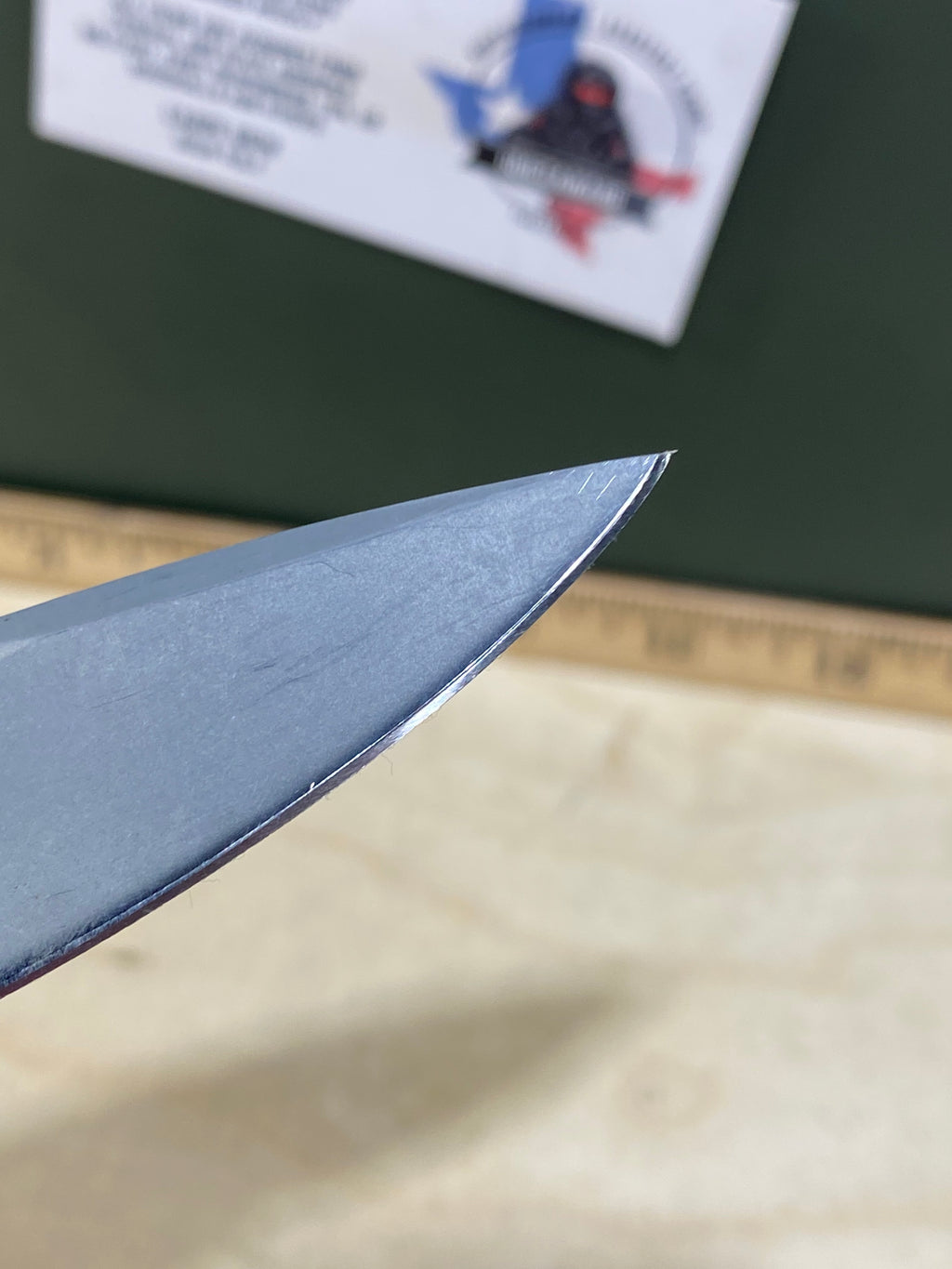 CRKT 6763 Crawford Point Guard #-59. Light usage. Dirty. Discontinued.