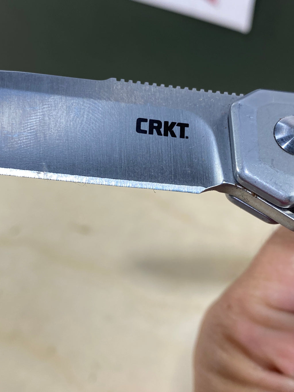 CRKT K230XXP #-60. Light usage.
