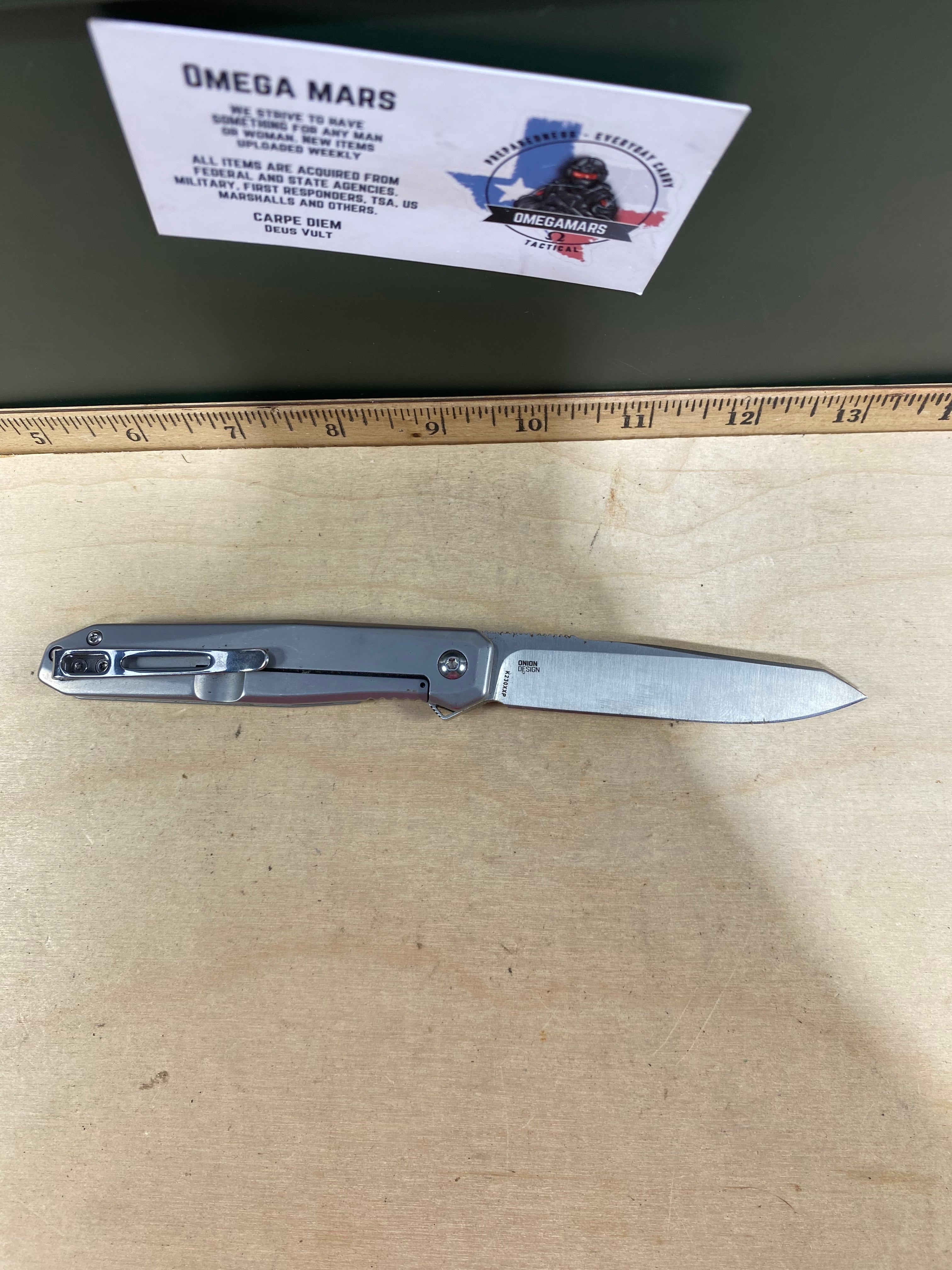 CRKT K230XXP #-61. Light usage. Dirty.