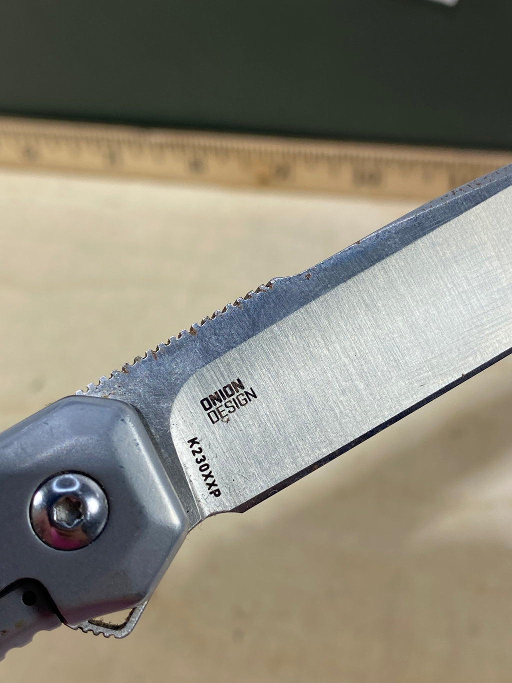 CRKT K230XXP #-61. Light usage. Dirty.