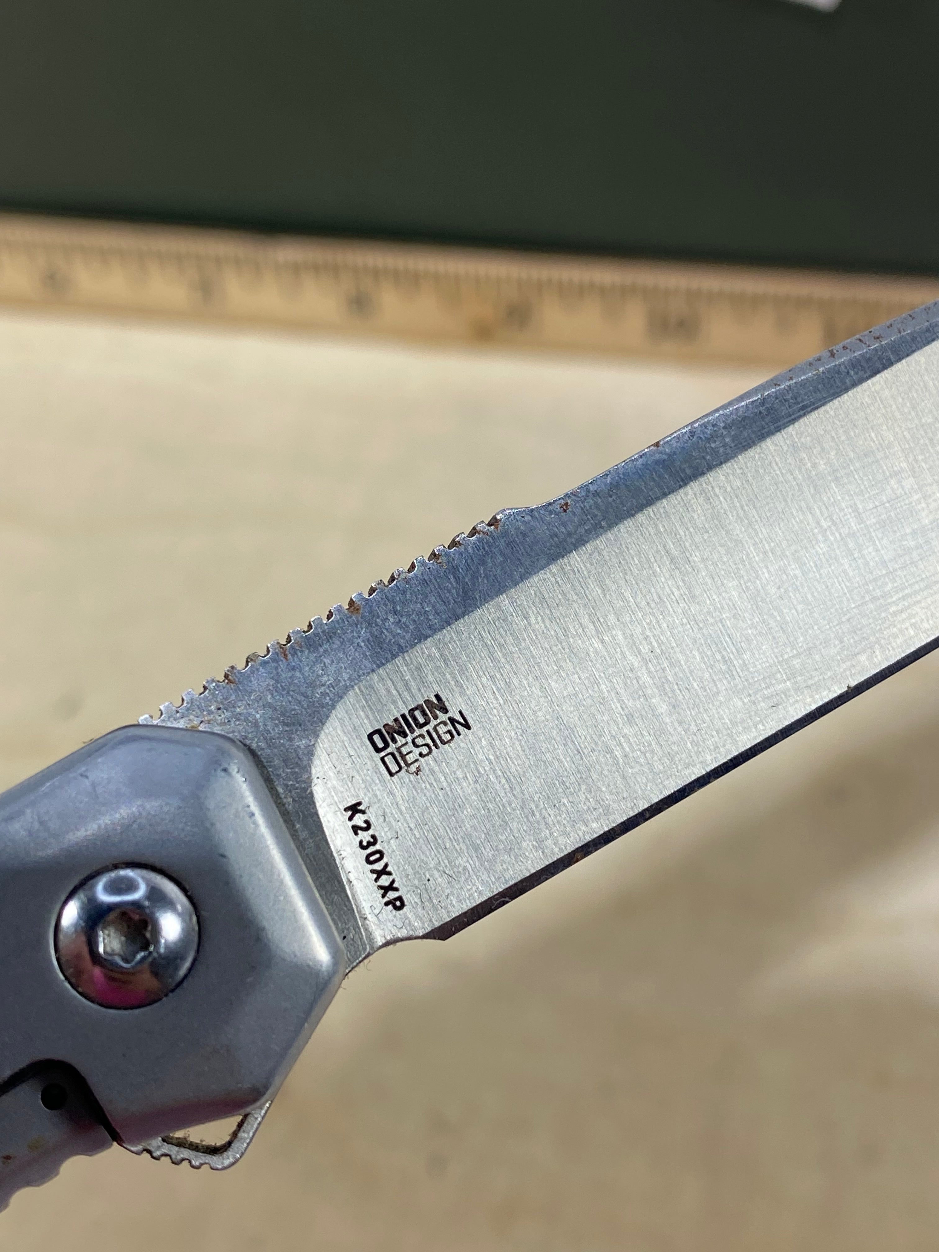 CRKT K230XXP #-61. Light usage. Dirty.