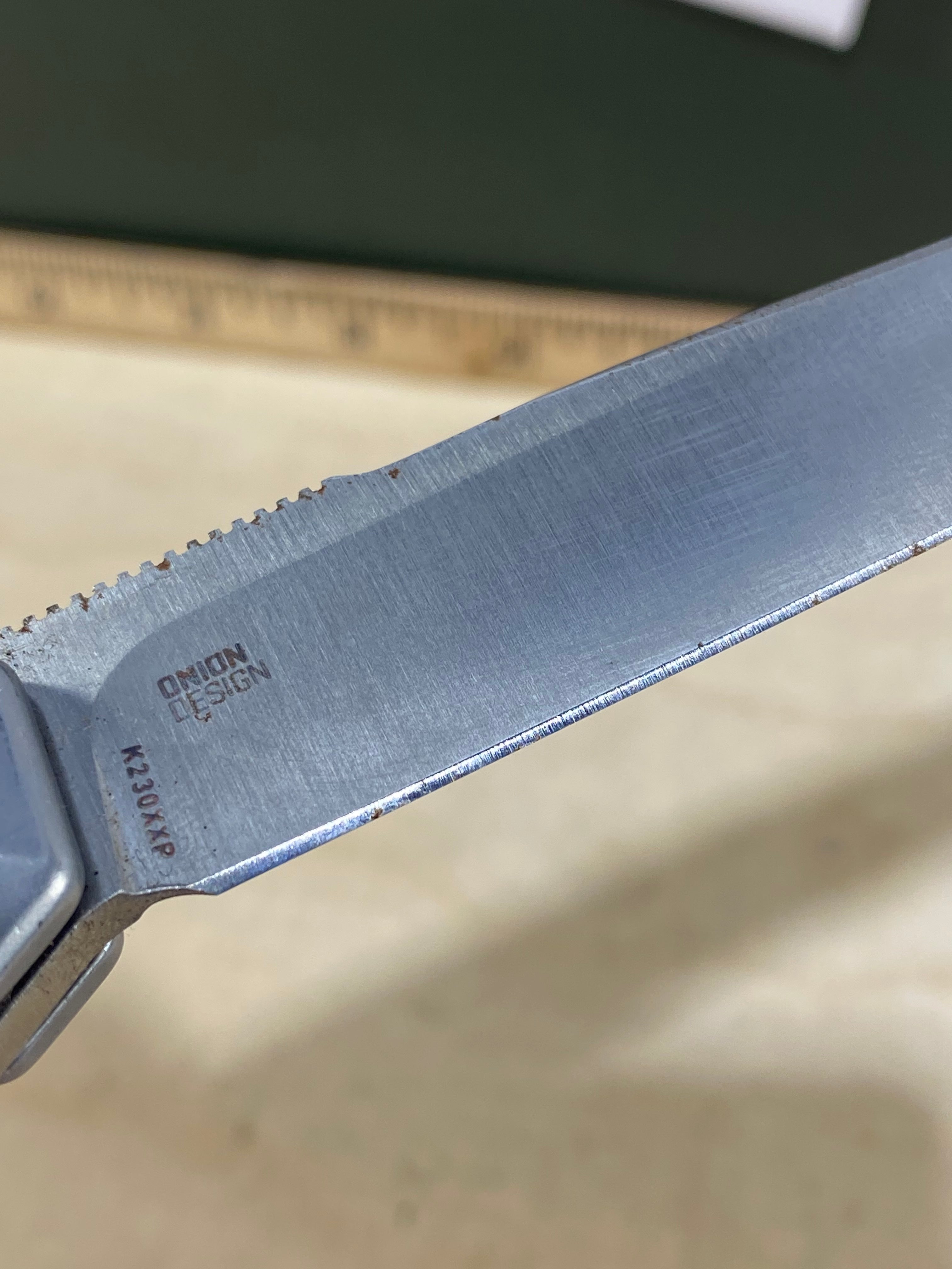 CRKT K230XXP #-61. Light usage. Dirty.