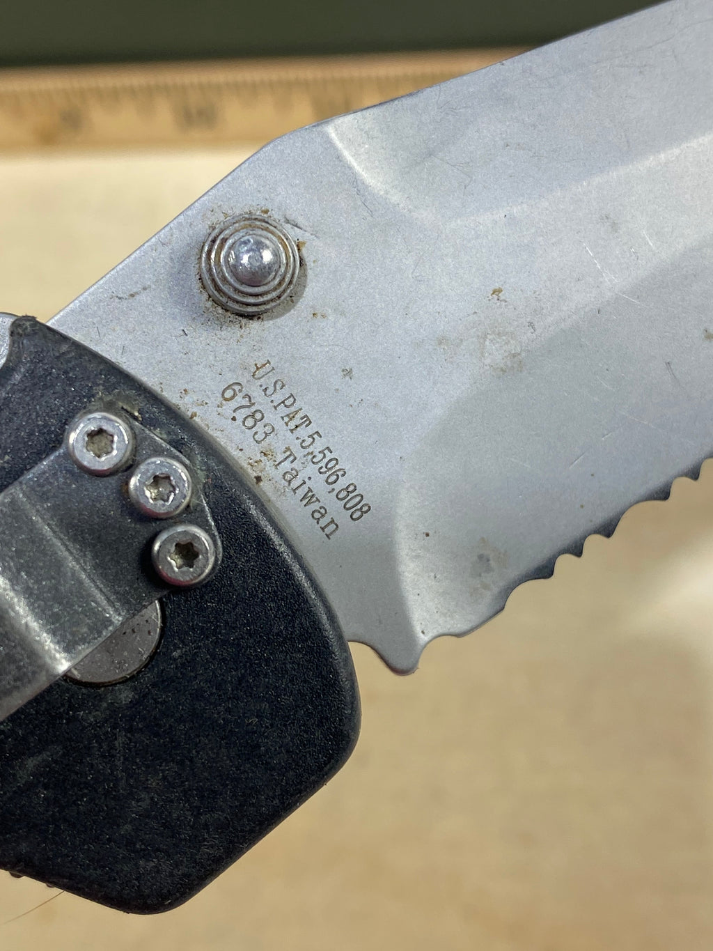 CRKT 6783 #-63. Light usage. Resharpened. Discontinued