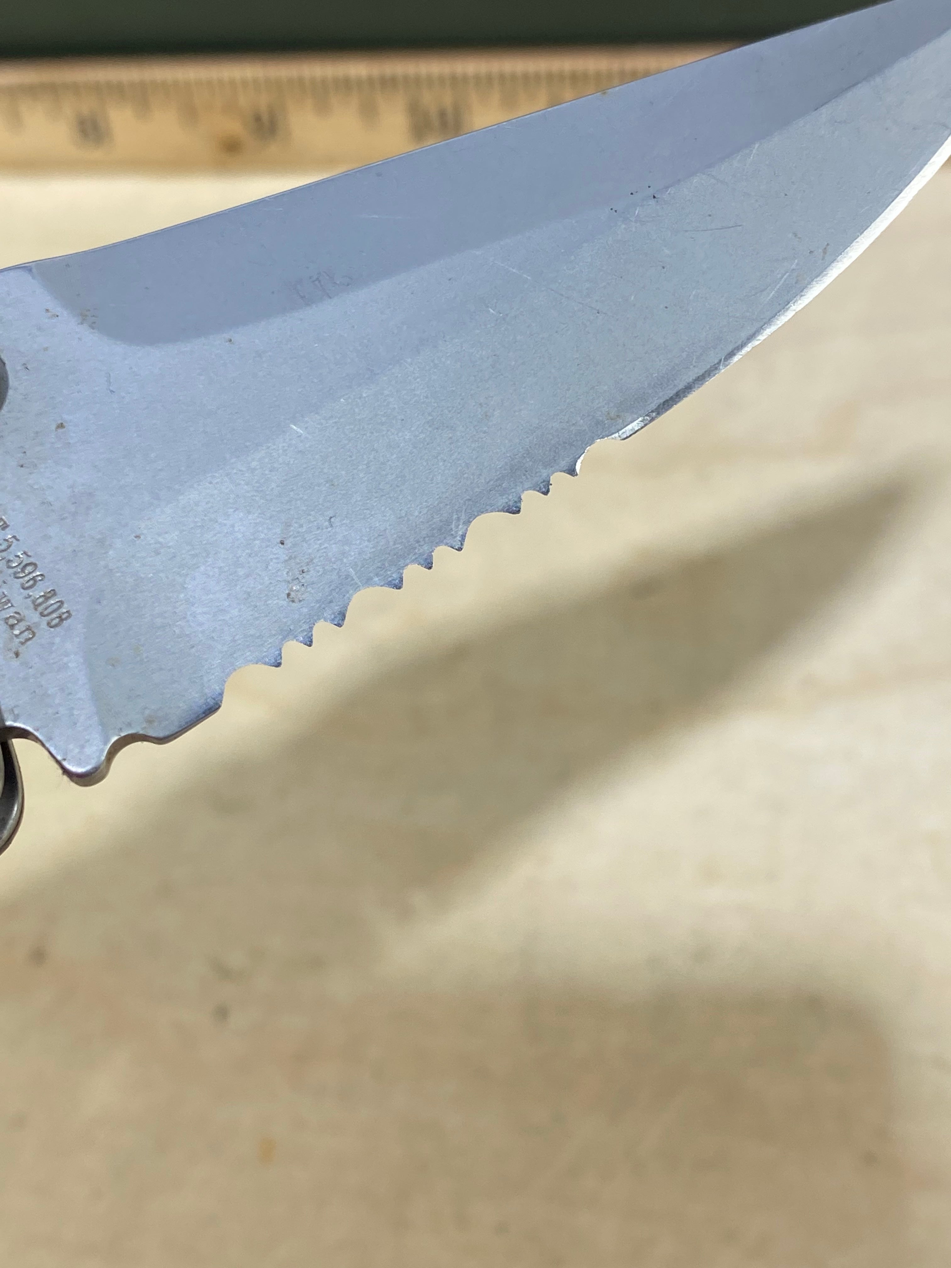 CRKT 6782 #-65. Light usage. Pocket clip it's bent out. Resharpened.