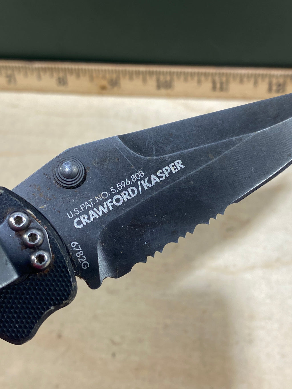 CRKT 6782 #-66. Light usage. Dirty.