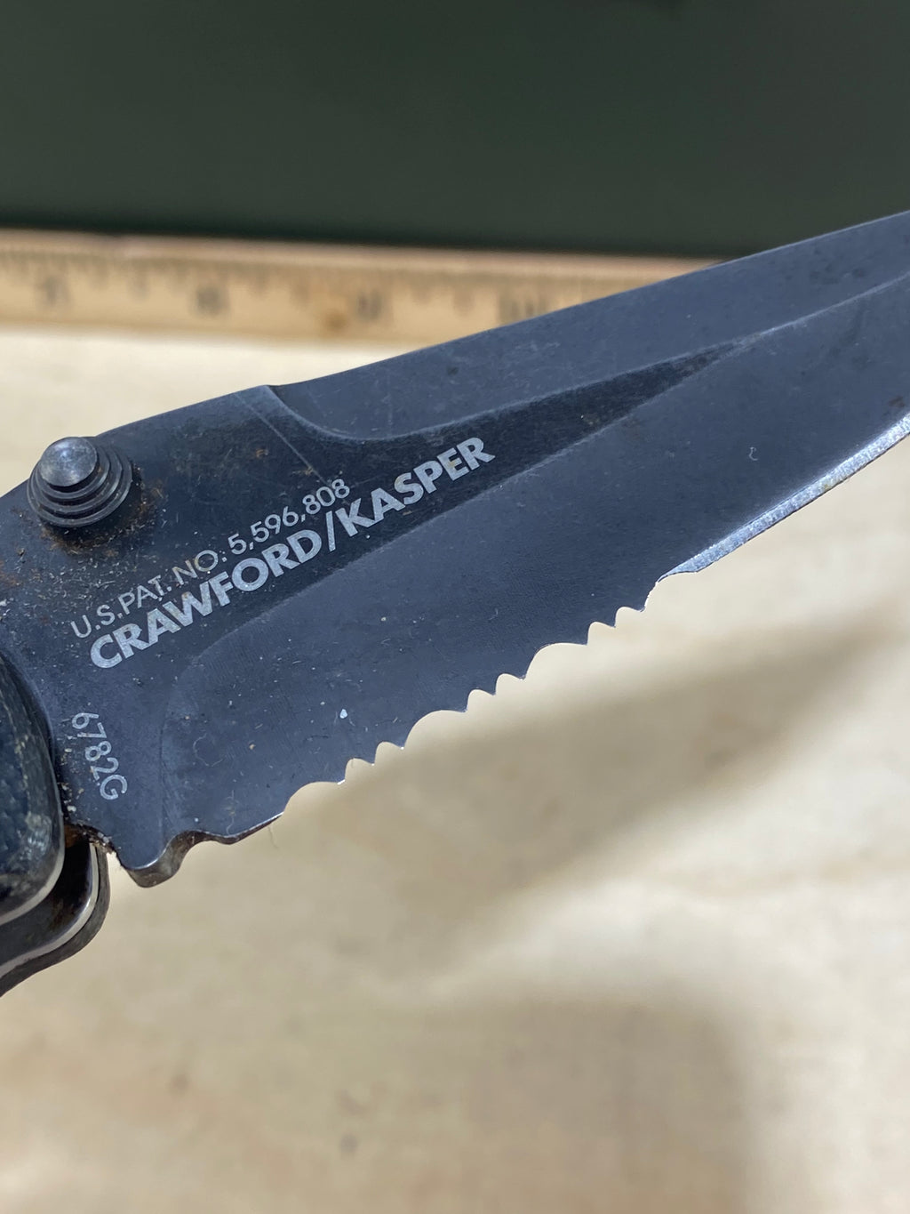 CRKT 6782 #-66. Light usage. Dirty.