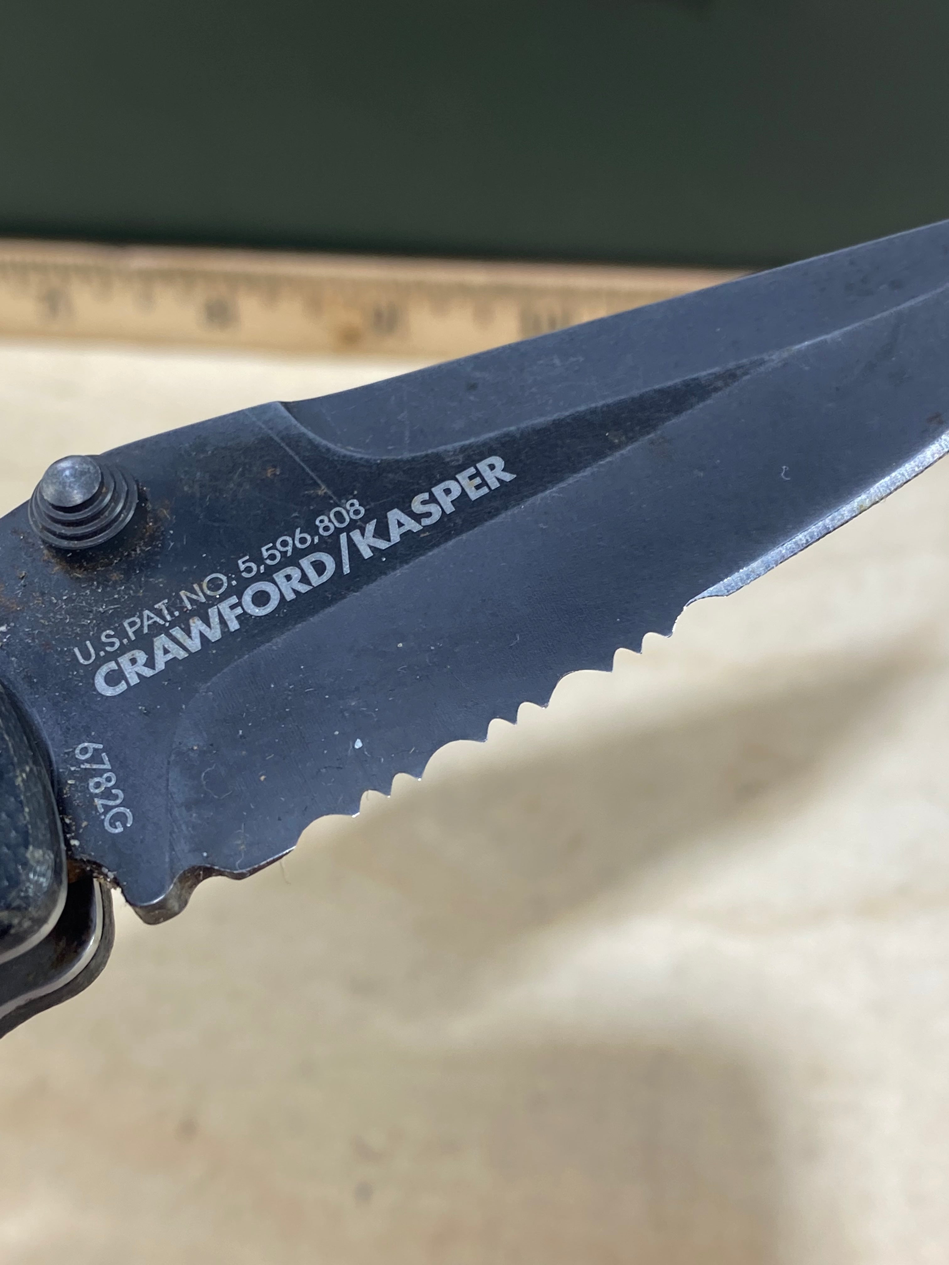 CRKT 6782 #-66. Light usage. Dirty.