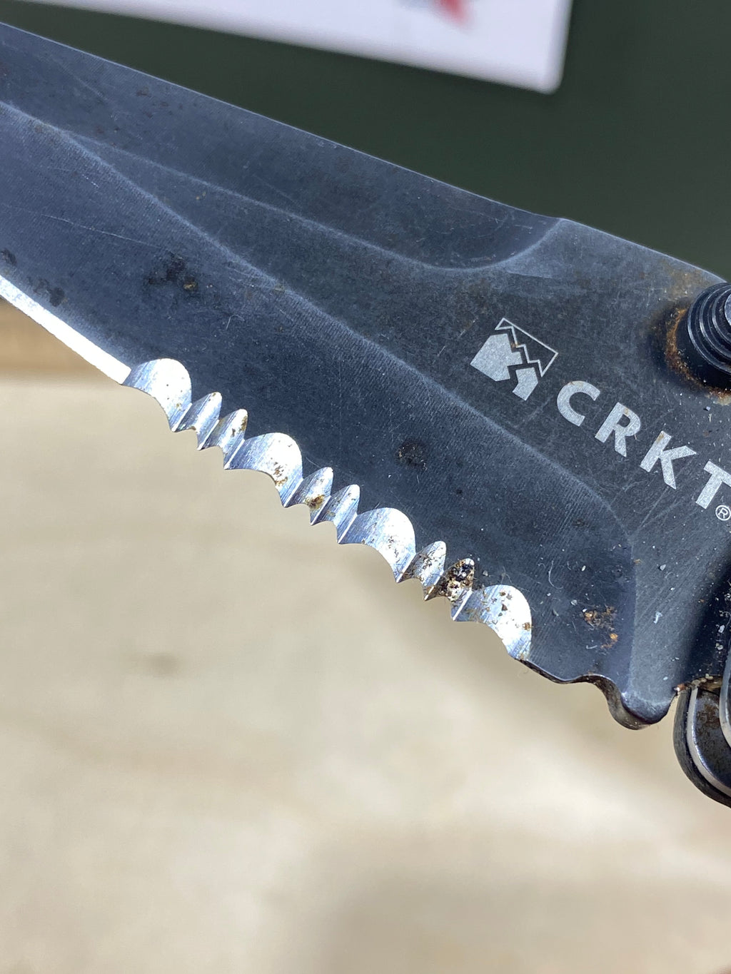 CRKT 6782 #-66. Light usage. Dirty.