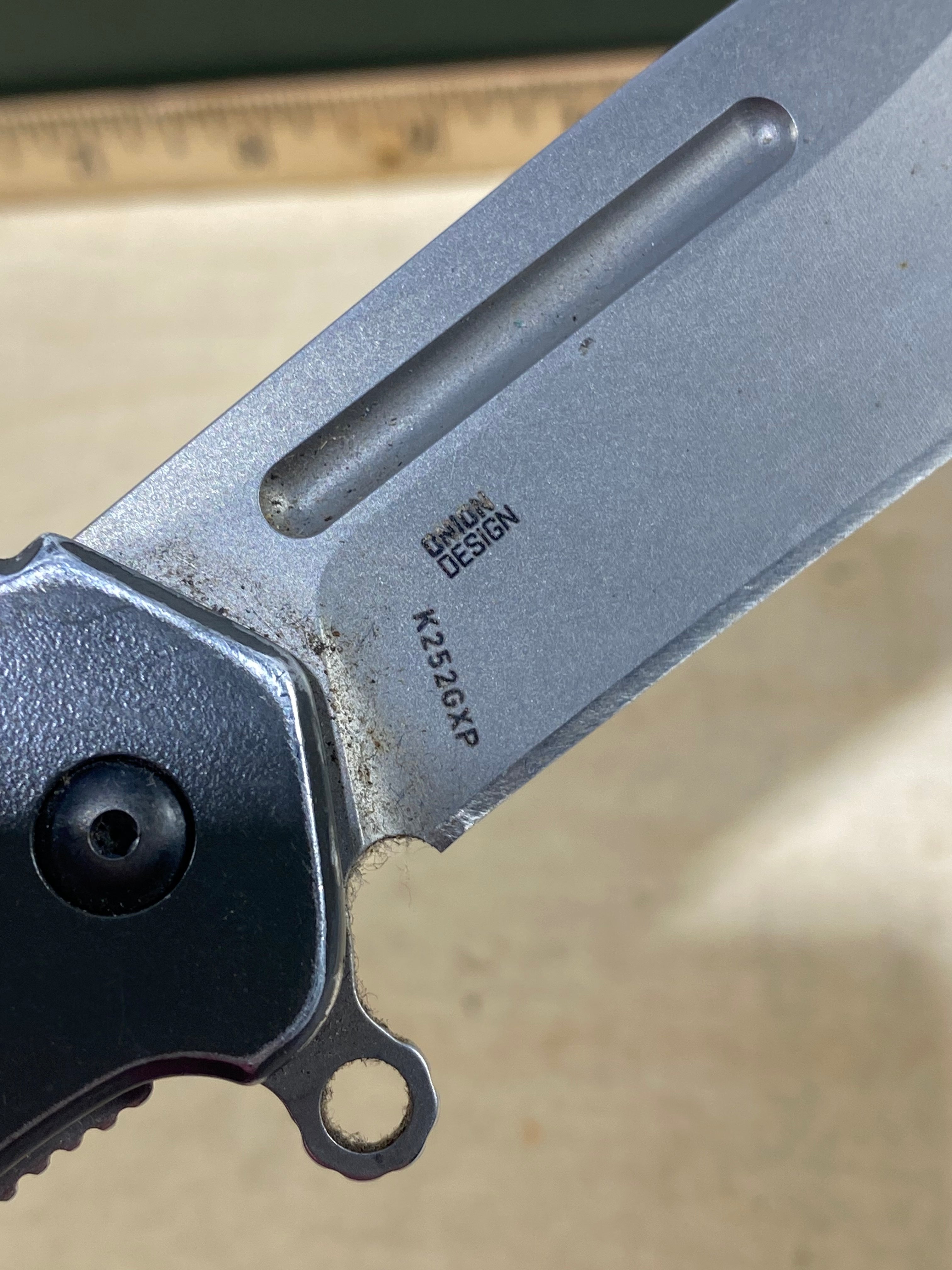 CRKT K252GXP #-67. Light usage. Resharpened.