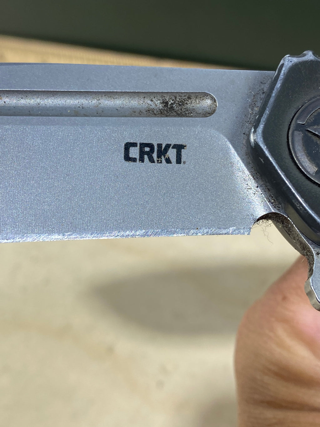 CRKT K252GXP #-67. Light usage. Resharpened.