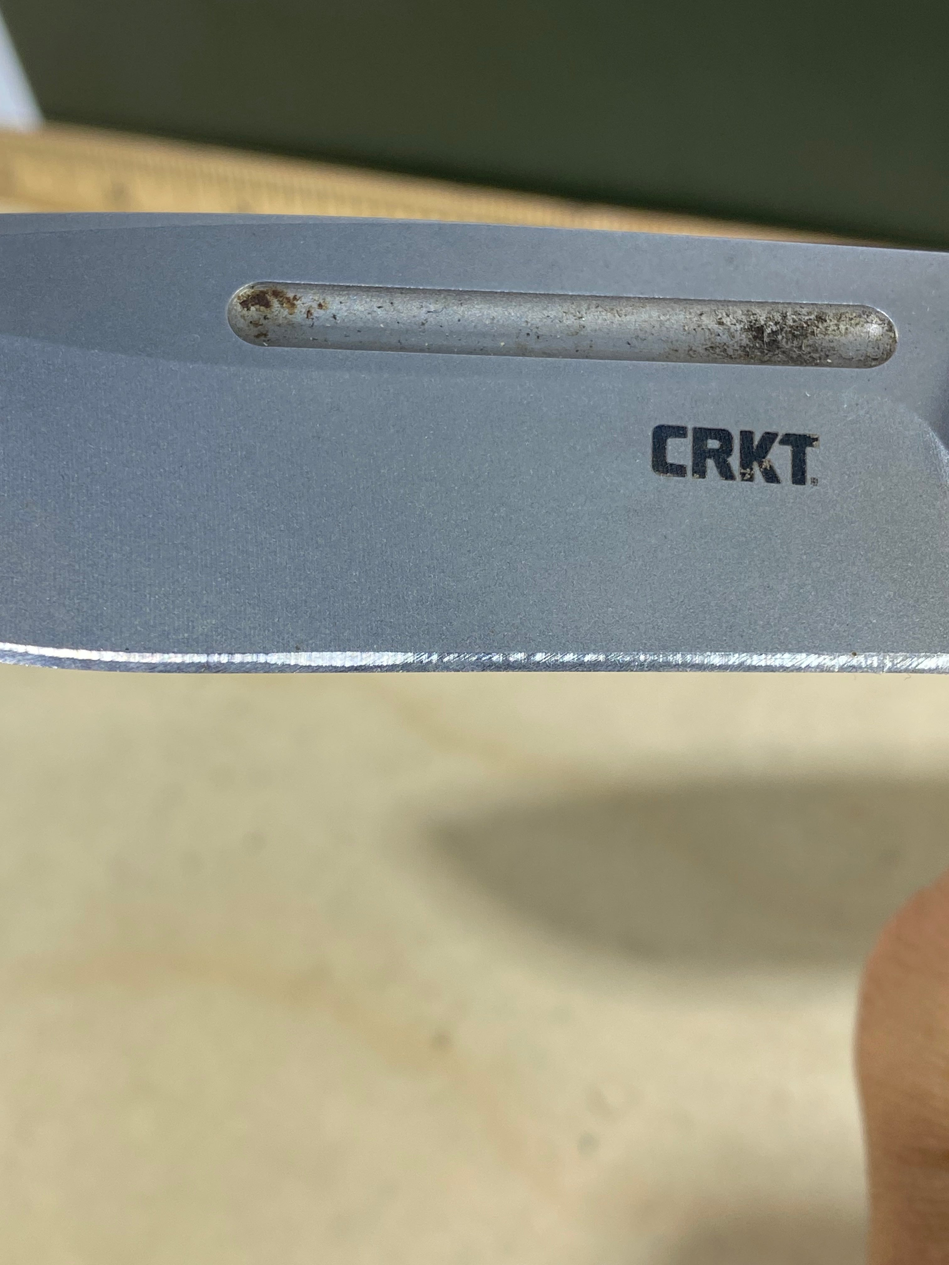 CRKT K252GXP #-67. Light usage. Resharpened.