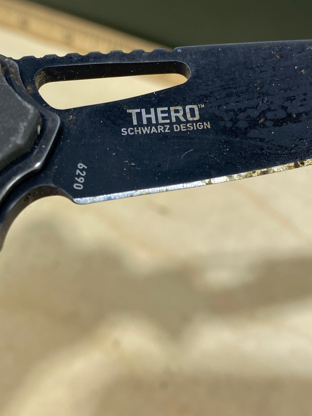 CRKT 6290 Thero #-68. Light usage. Dirty. Discontinued.
