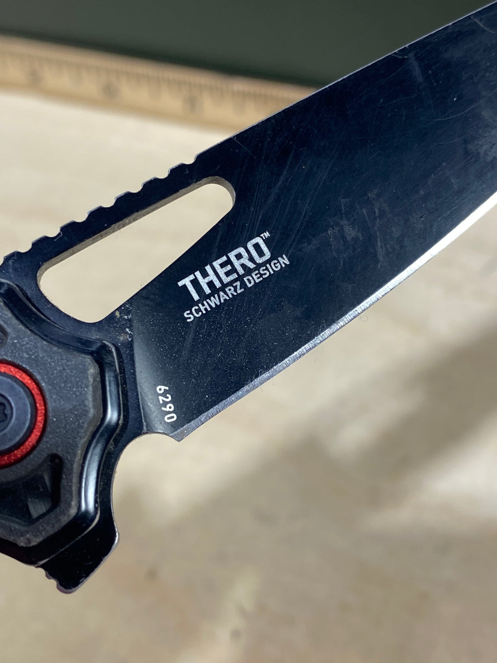 CRKT 6290 Thero #-70. Light usage. Dirty. Discontinued.