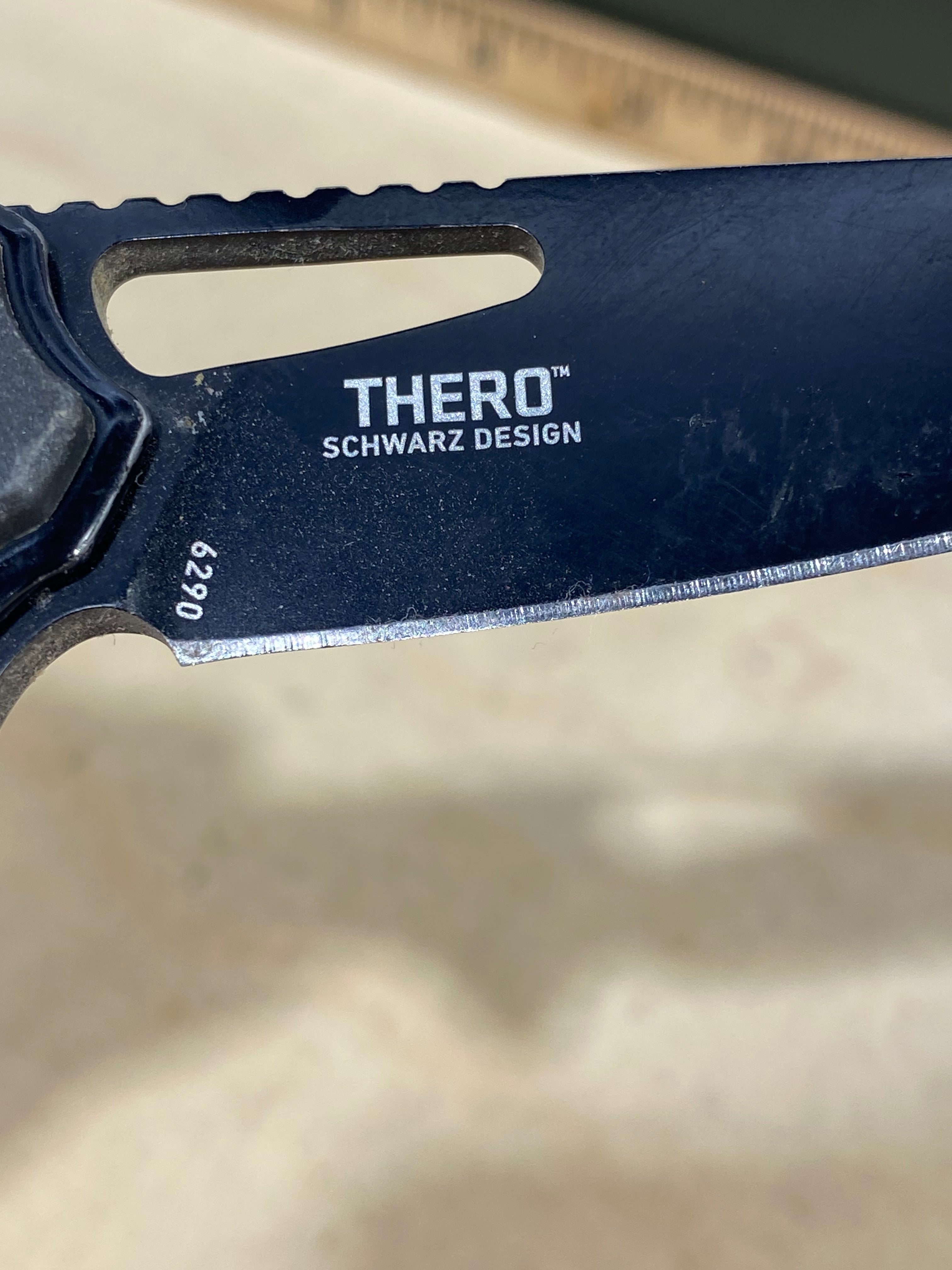 CRKT 6290 Thero #-70. Light usage. Dirty. Discontinued.