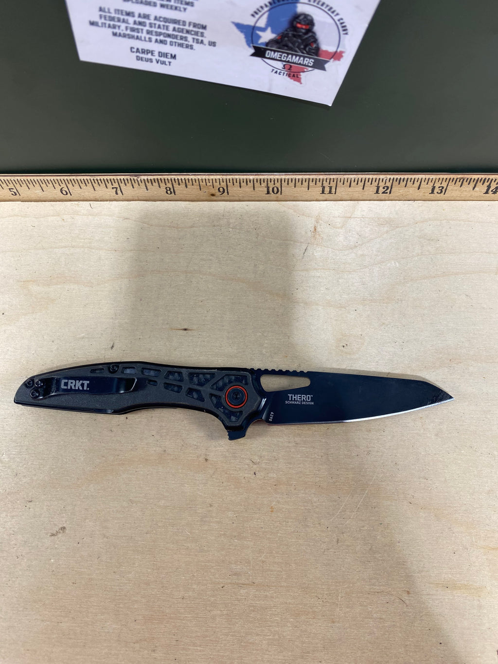 CRKT 6290 Thero #-71. Light usage. Discontinued.