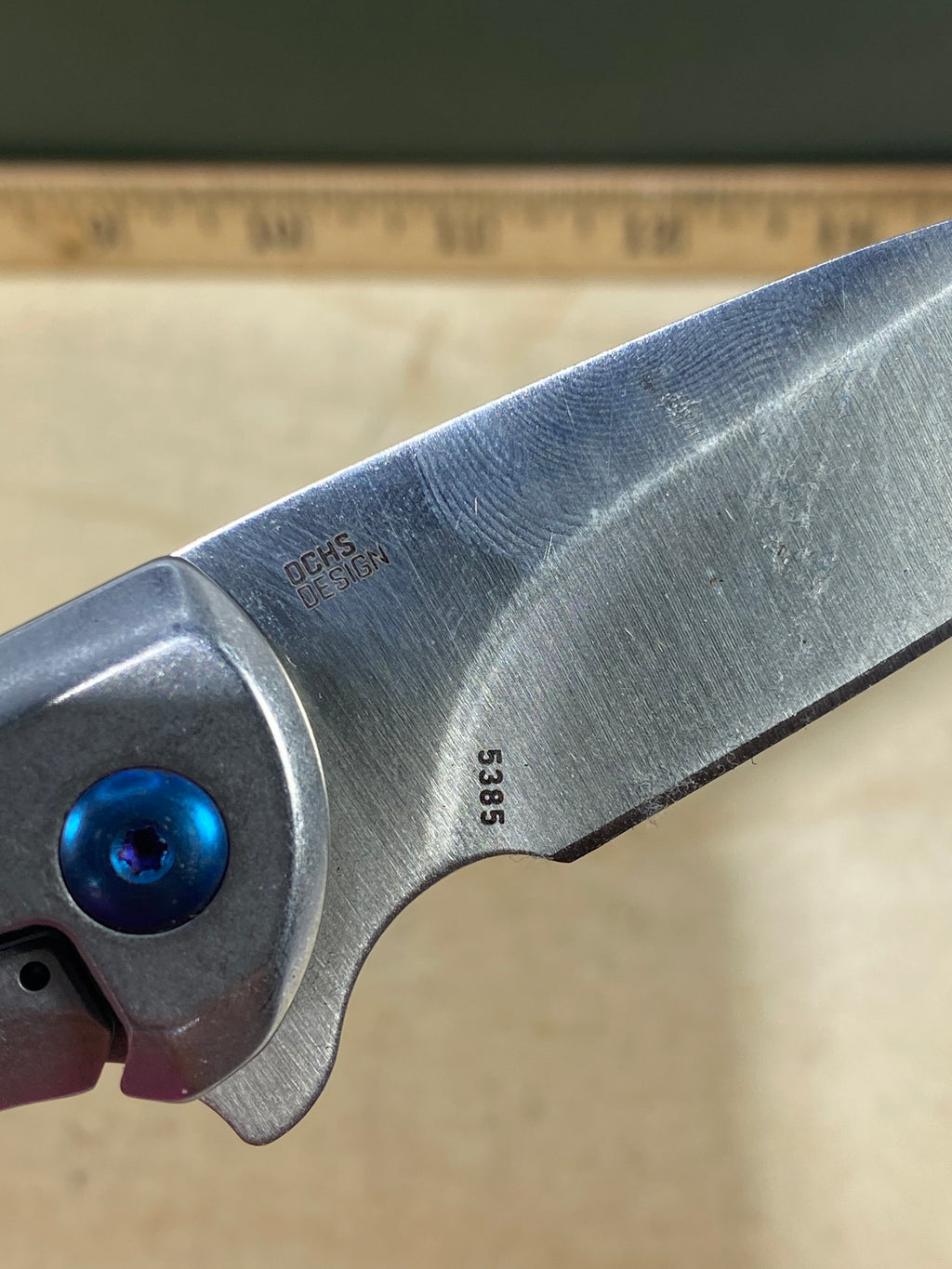 CRKT 5385 Eric Ochs #-72. Light usage. Dirty.