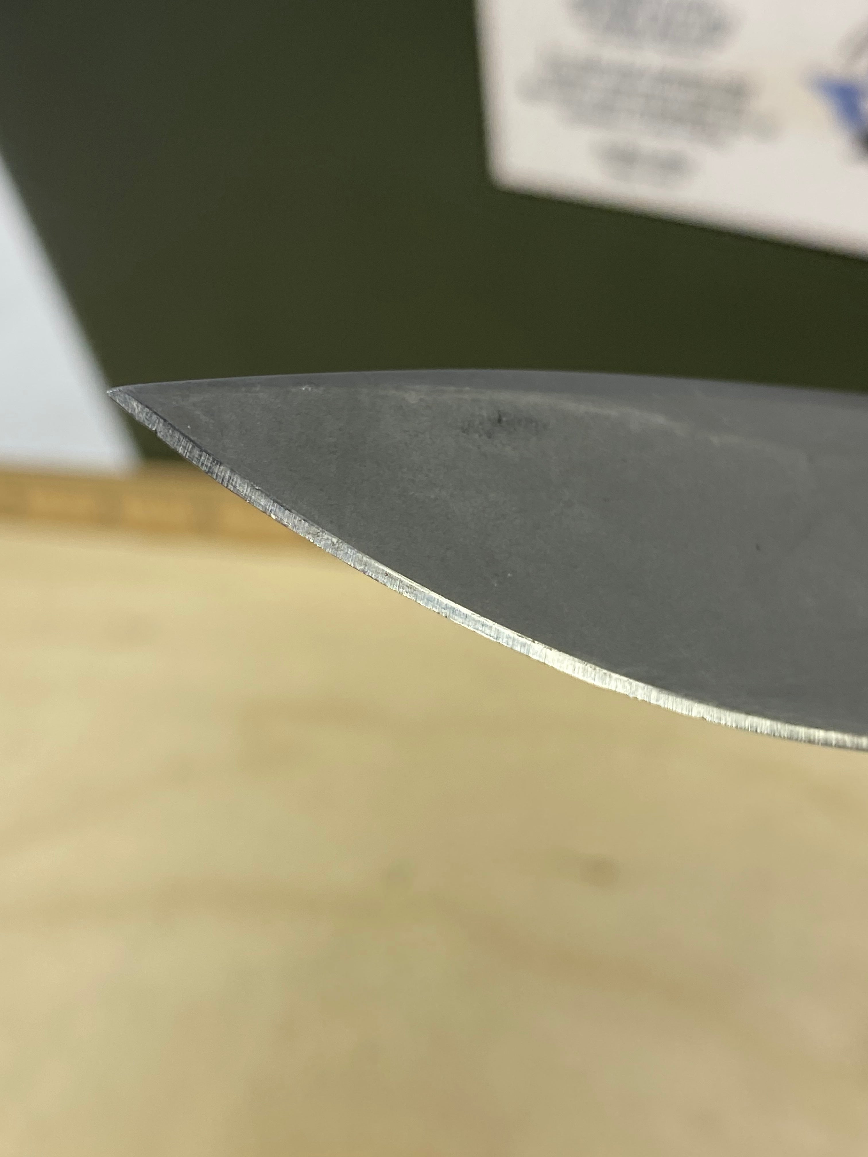 CRKT K330GGP Gusset #-74. Light usage. Chip on blade.