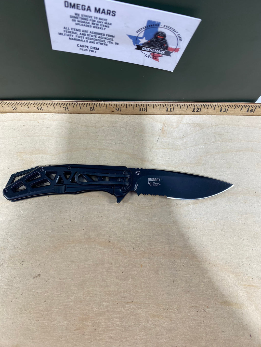 CRKT K330KKS Gusset #-75. Light usage. Discontinued.