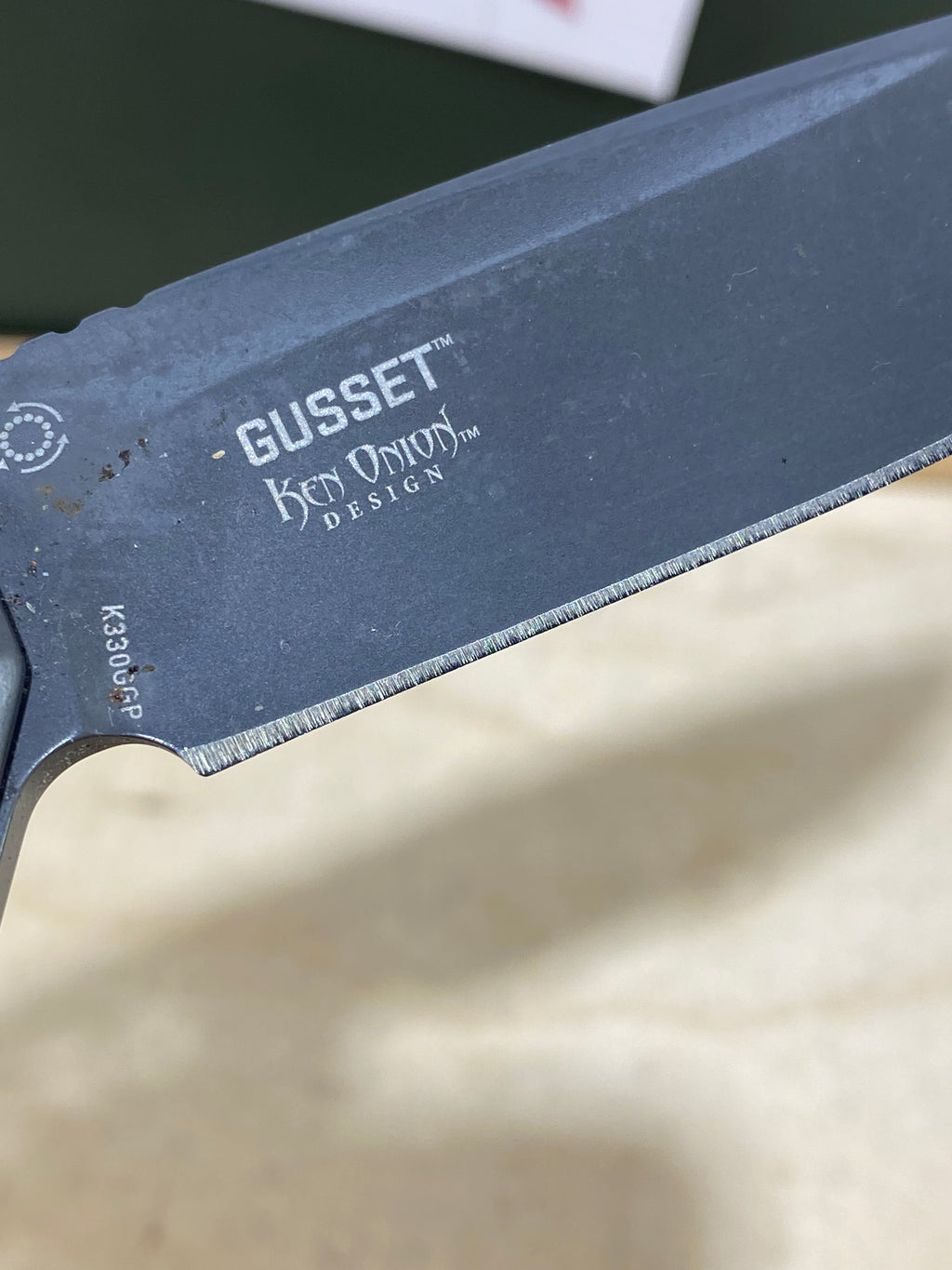 CRKT K330GGP Gusset #-76. Light usage.