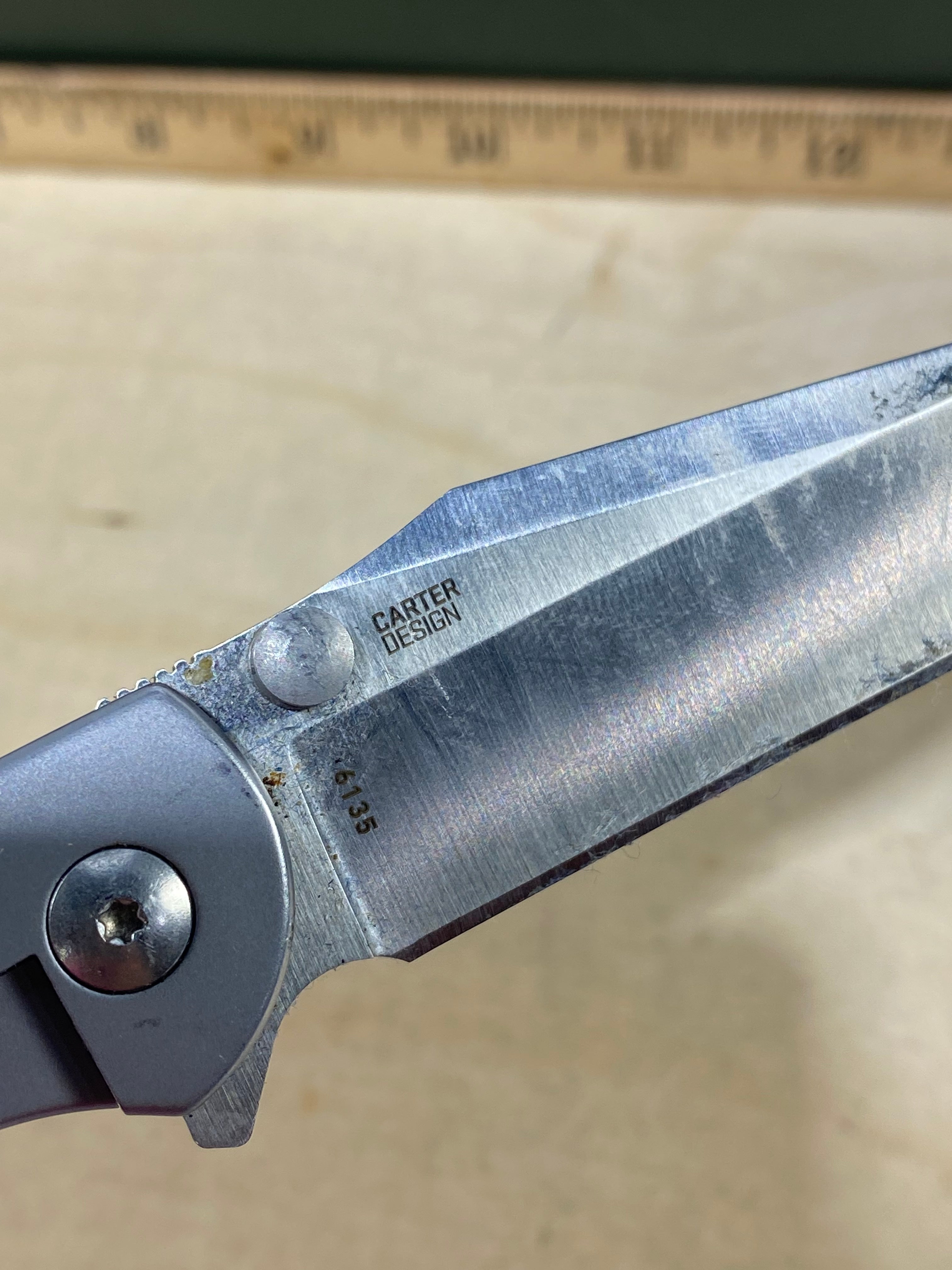 CRKT 6135 #-77. Light usage. Dirty.