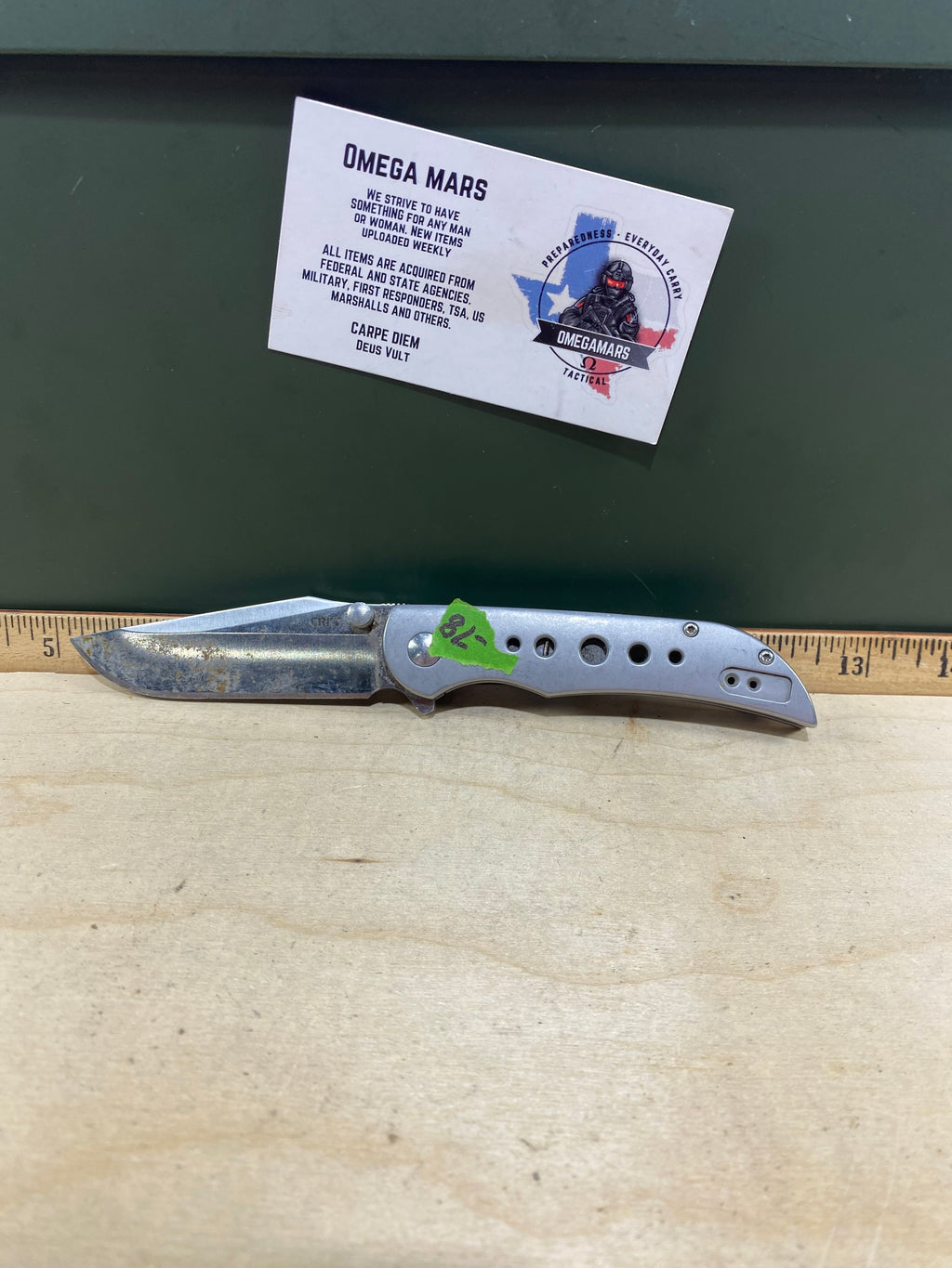 CRKT 6135 #-78. Light usage. Super Dirty.