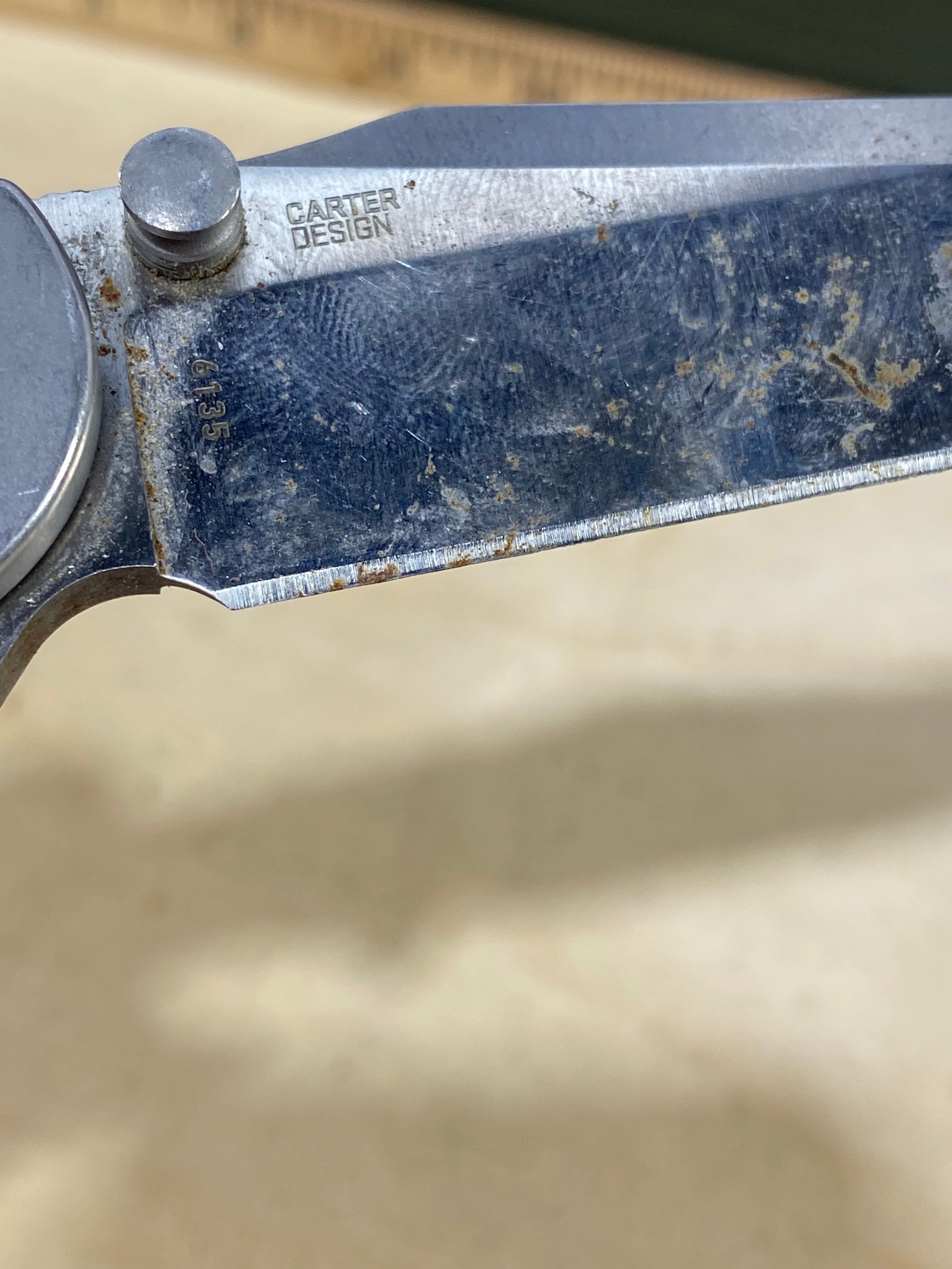 CRKT 6135 #-78. Light usage. Super Dirty.