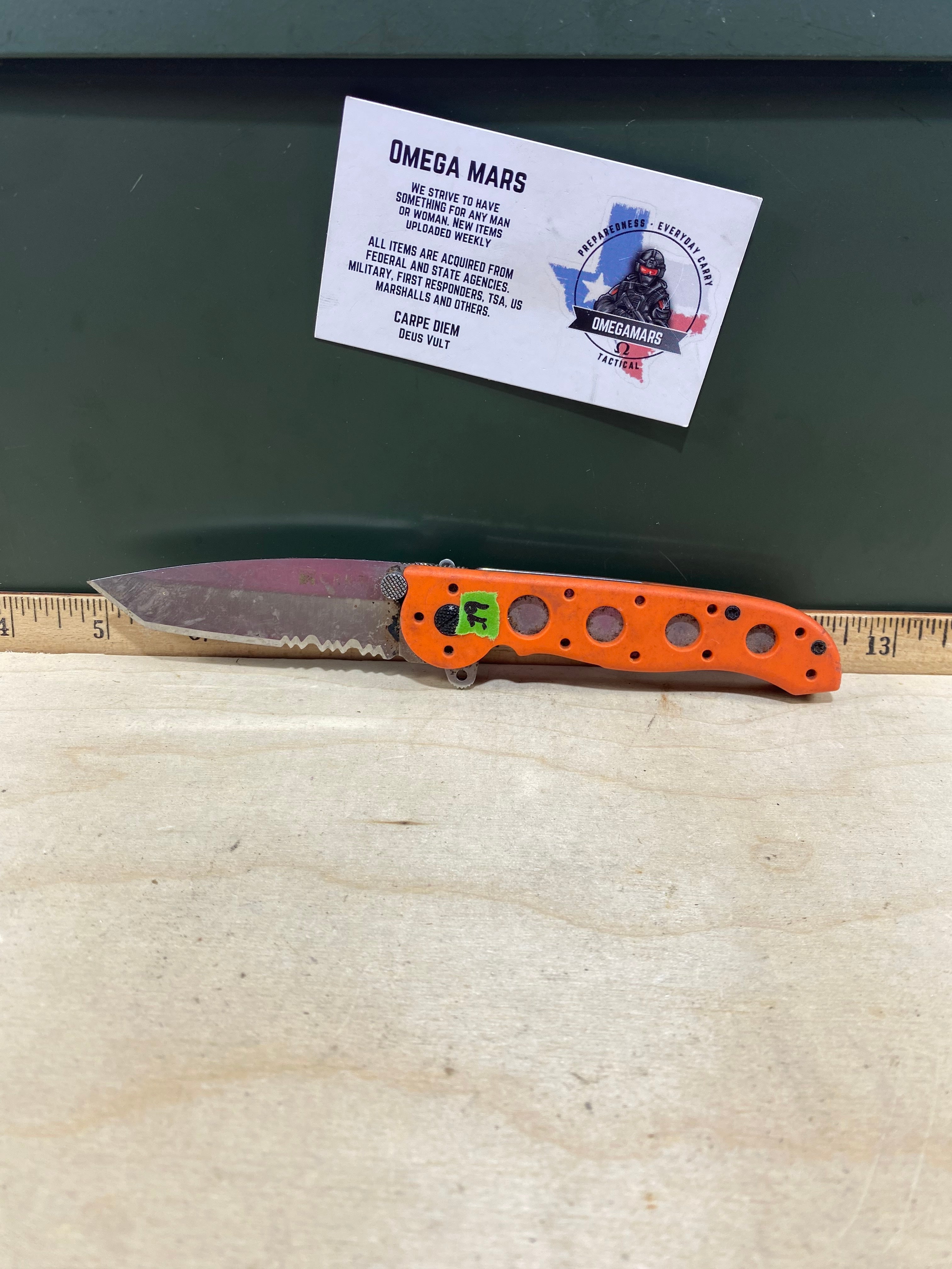 CRKT M16-12ZER #-79. Light usage. Super Dirty. Chips on blade.