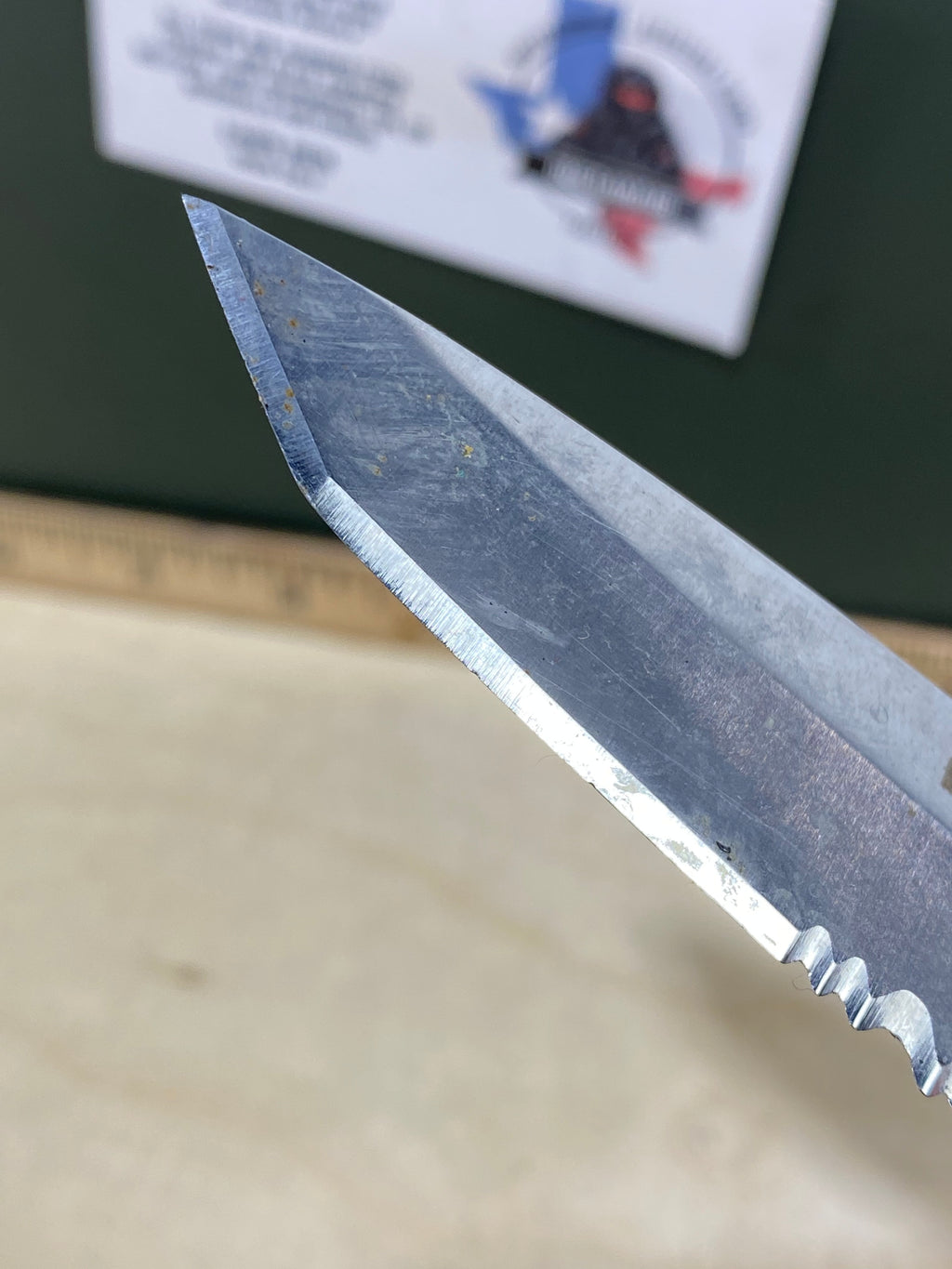 CRKT M16-12ZER #-79. Light usage. Super Dirty. Chips on blade.
