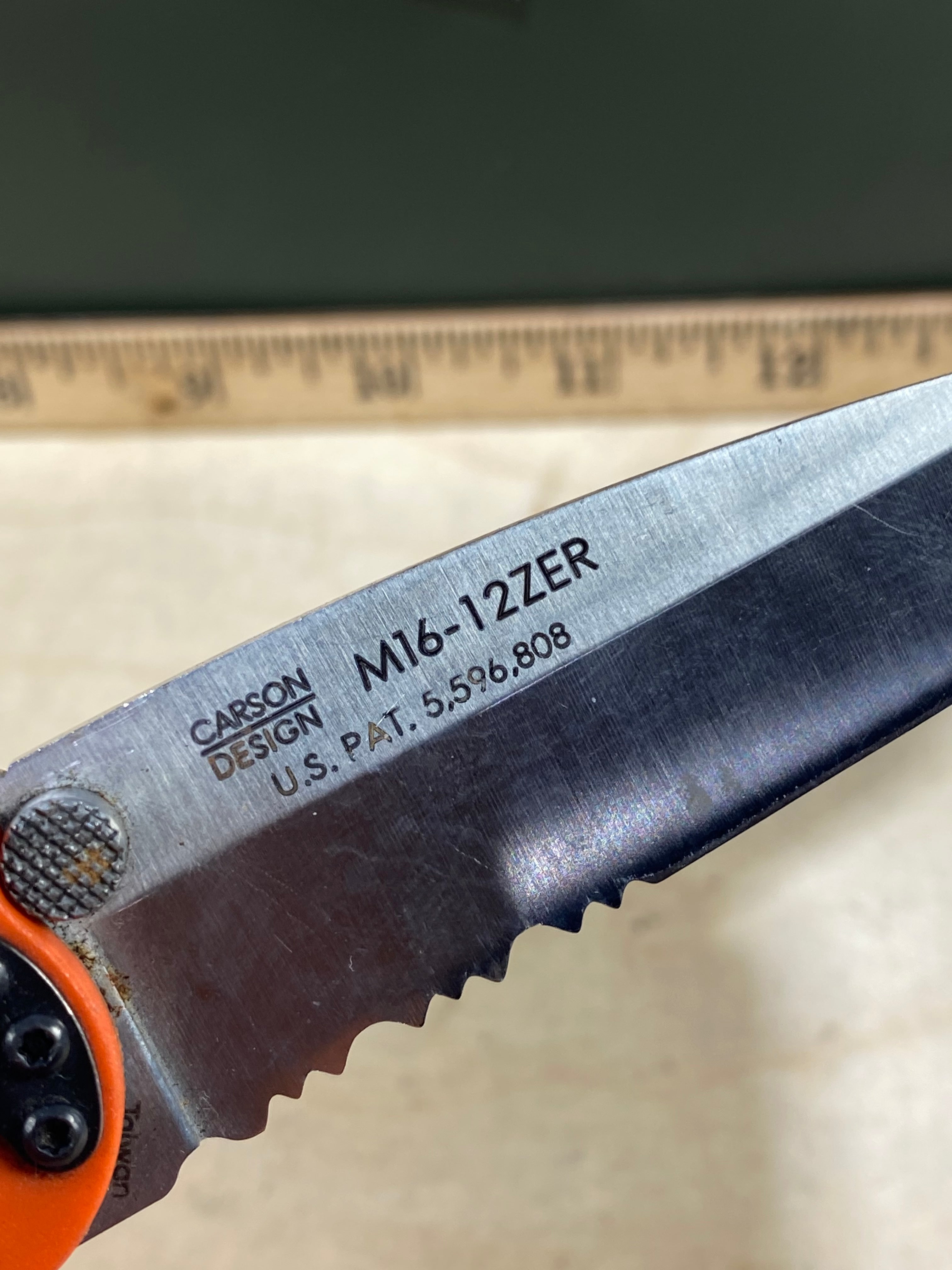 CRKT M16-12ZER #-80. Light usage.