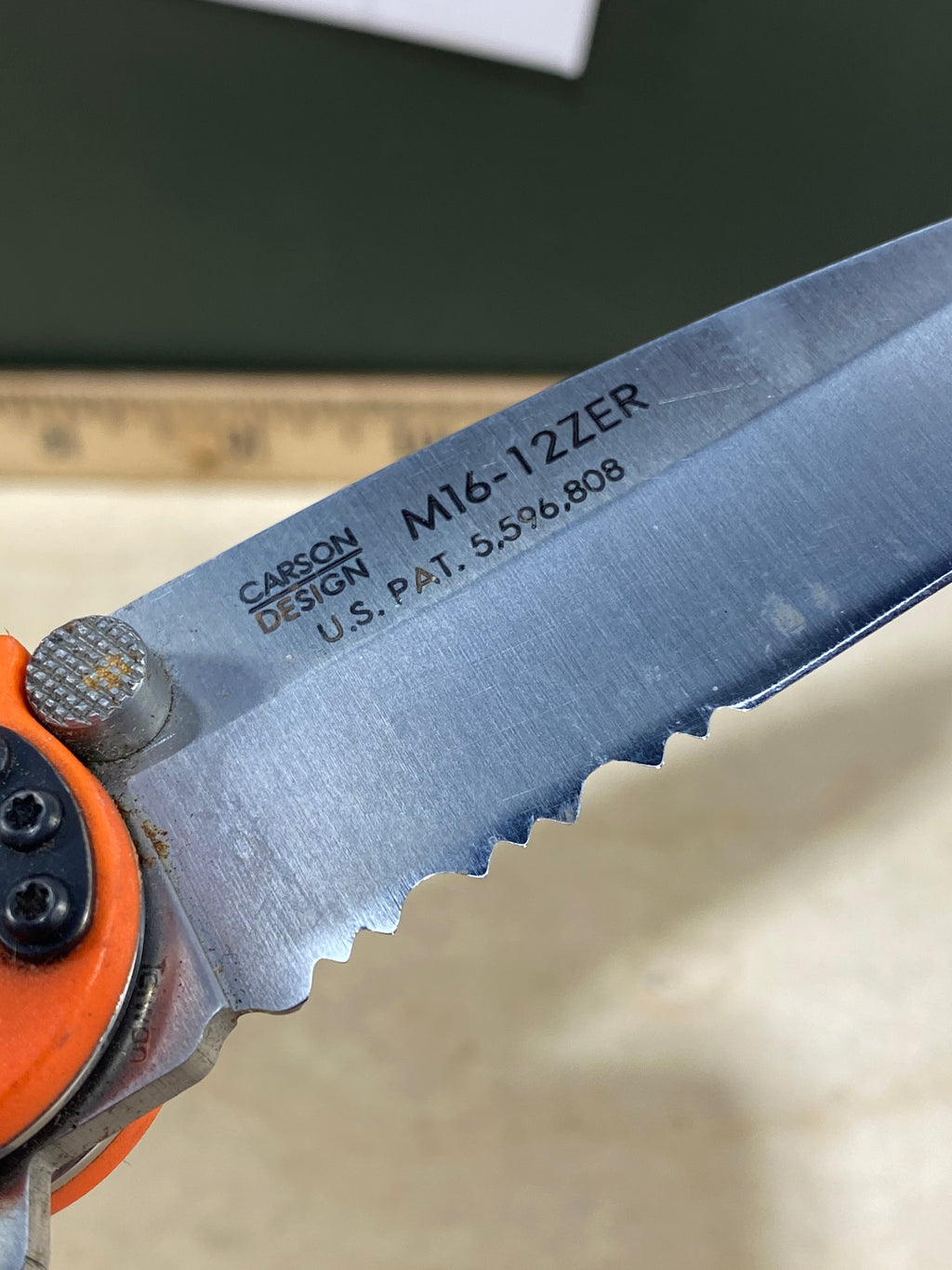 CRKT M16-12ZER #-80. Light usage.