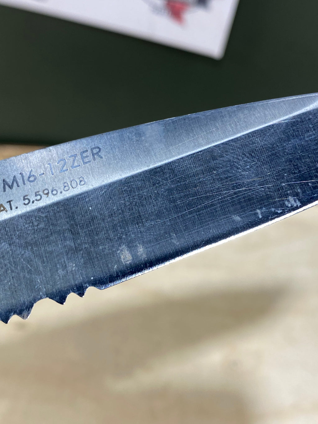 CRKT M16-12ZER #-80. Light usage.