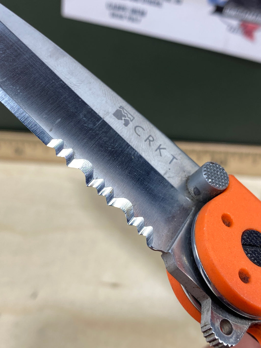 CRKT M16-12ZER #-80. Light usage.