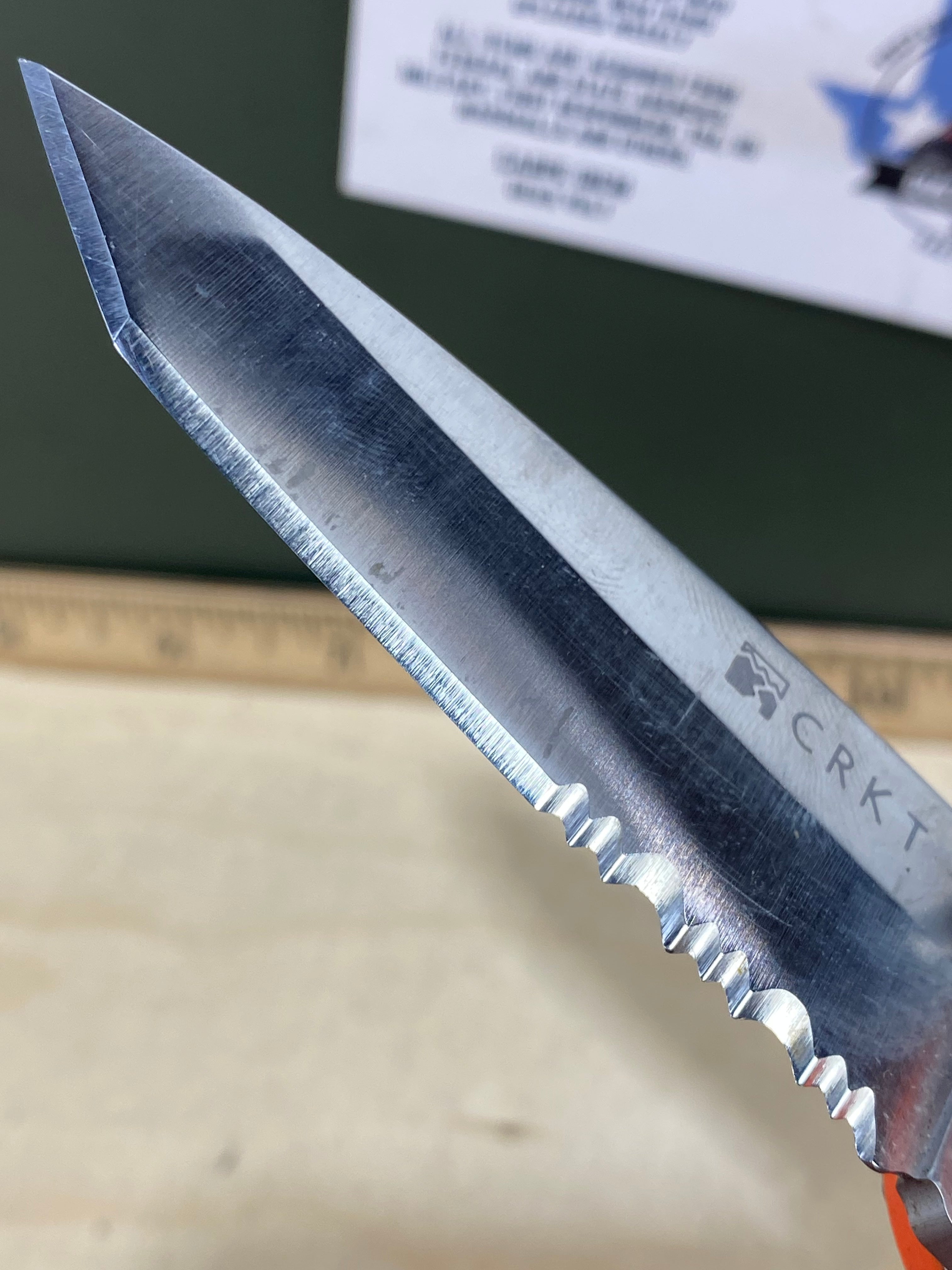 CRKT M16-12ZER #-80. Light usage.