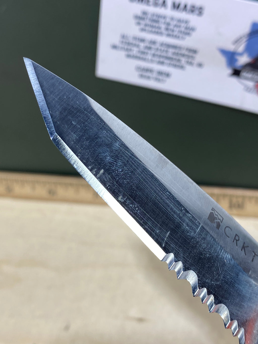 CRKT M16-12ZER #-80. Light usage.