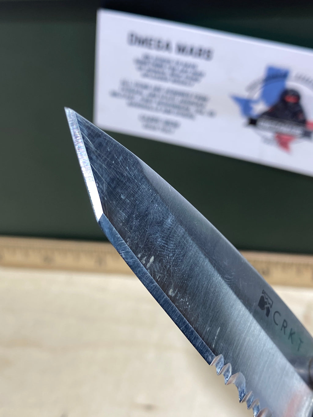 CRKT M16-12ZER #-80. Light usage.