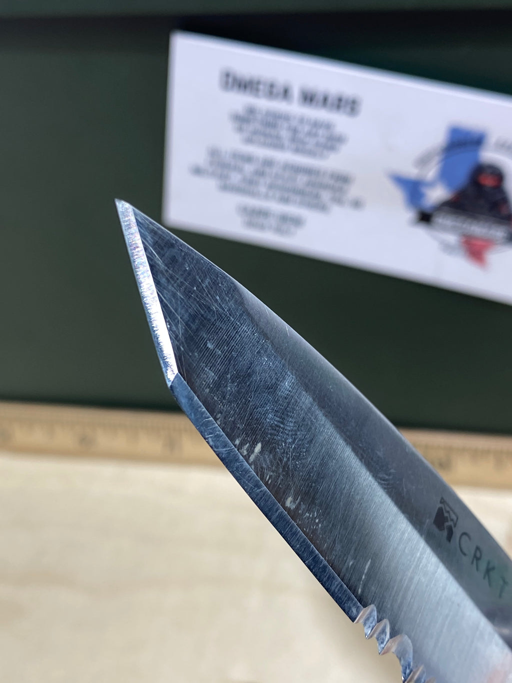 CRKT M16-12ZER #-80. Light usage.