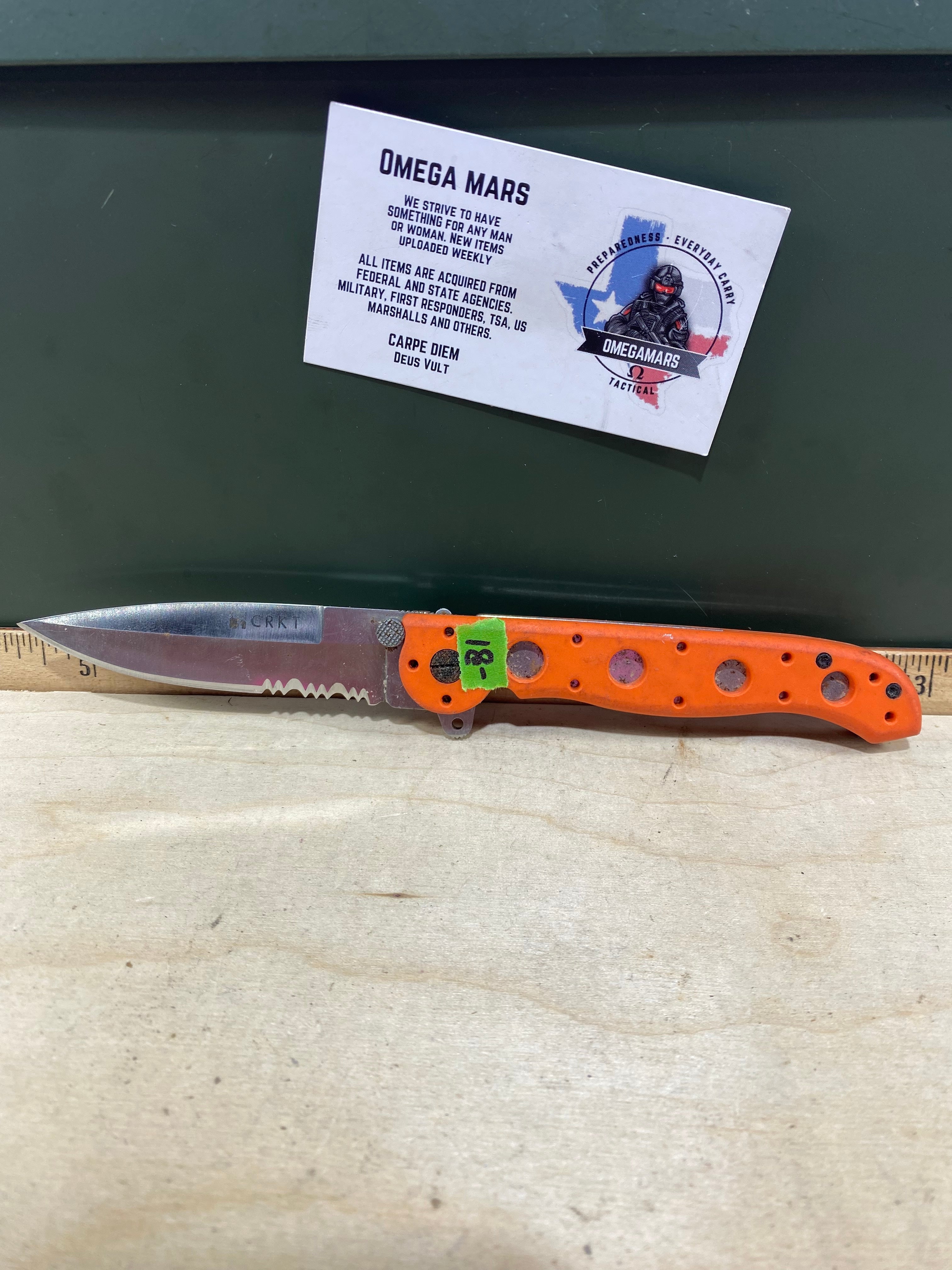 CRKT M16-13ZER #-81. Light usage. Dirty