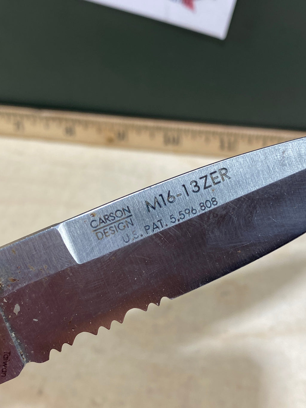 CRKT M16-13ZER #-81. Light usage. Dirty